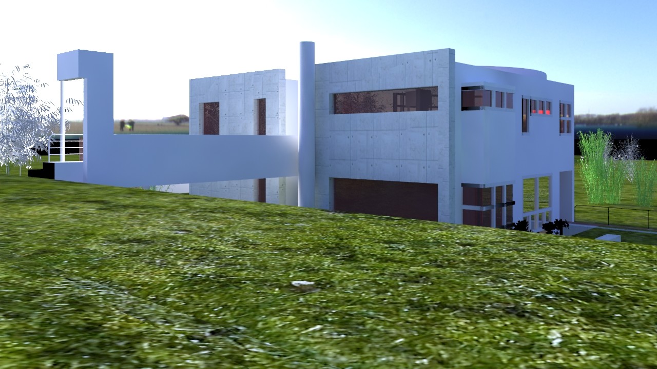 Artstation Grotta House 3d Model Mohamed Fouad