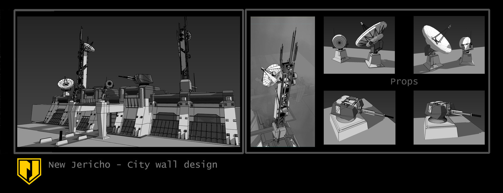 Wall and assets