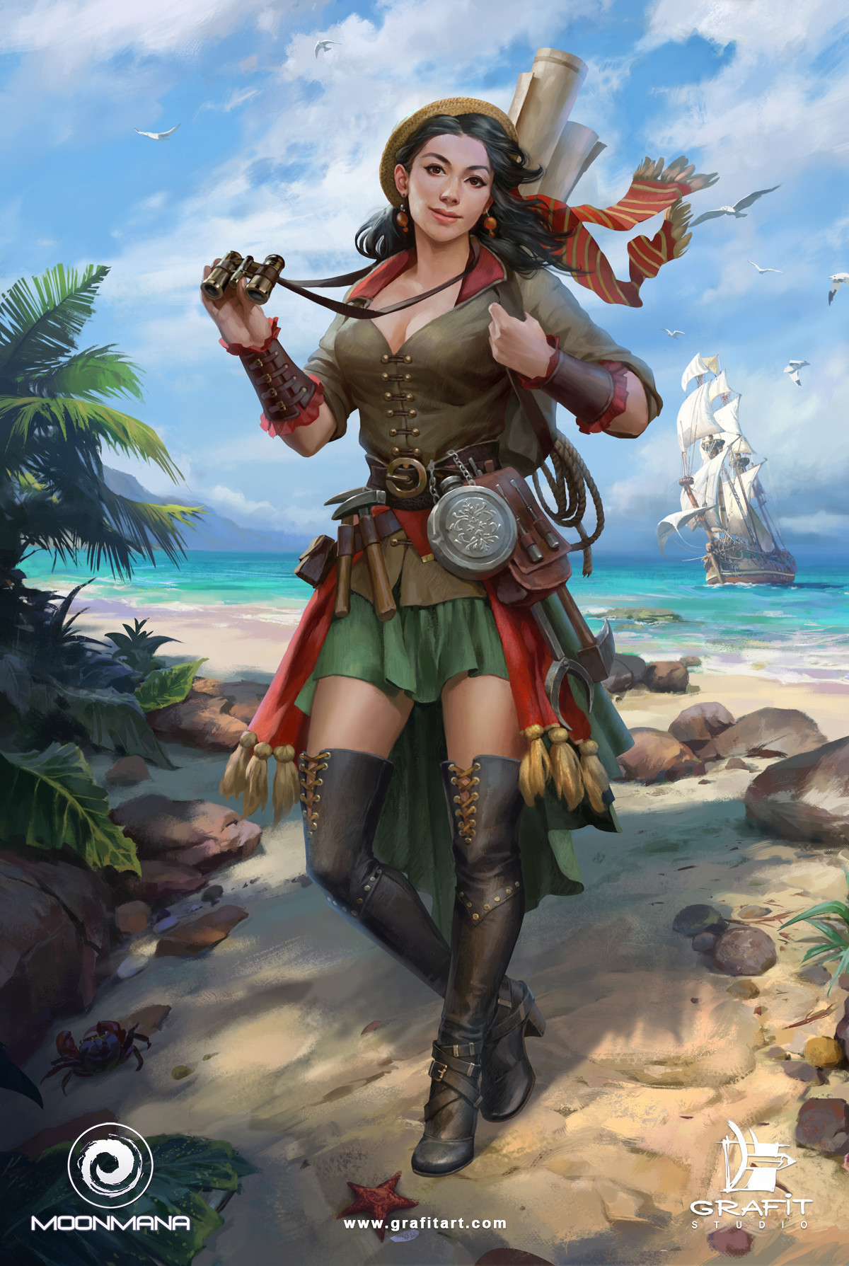 Artstation Ultimate Pirates Characters Grafit Studio,Xsla 129