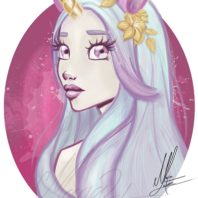 Maria latorre chica unicornio 2f br