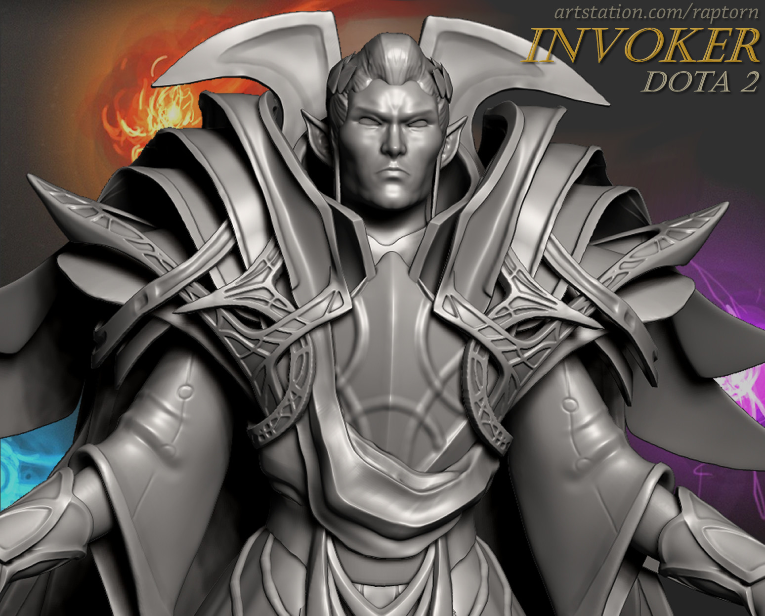 Artstation Invoker Kael Rodrigo Bambirra
