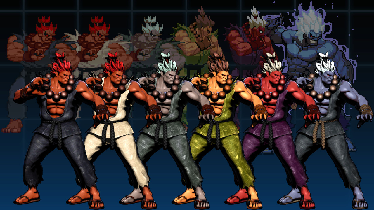 Nick Jimenez - Akuma Skin Pack for UMVC3