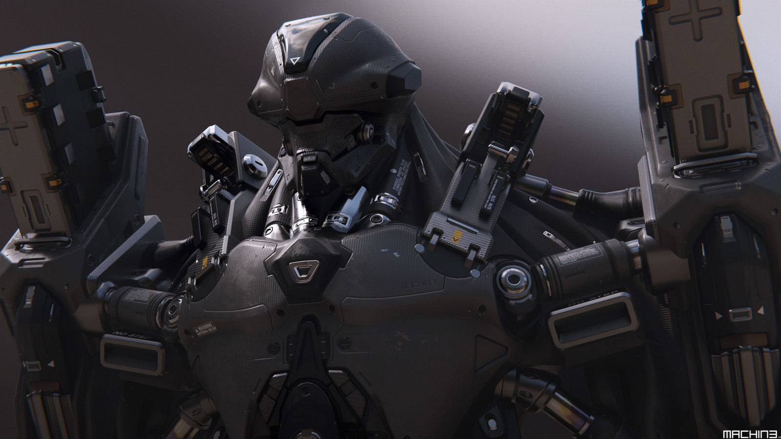 . MACHINƎ . - Humanoid Mecha