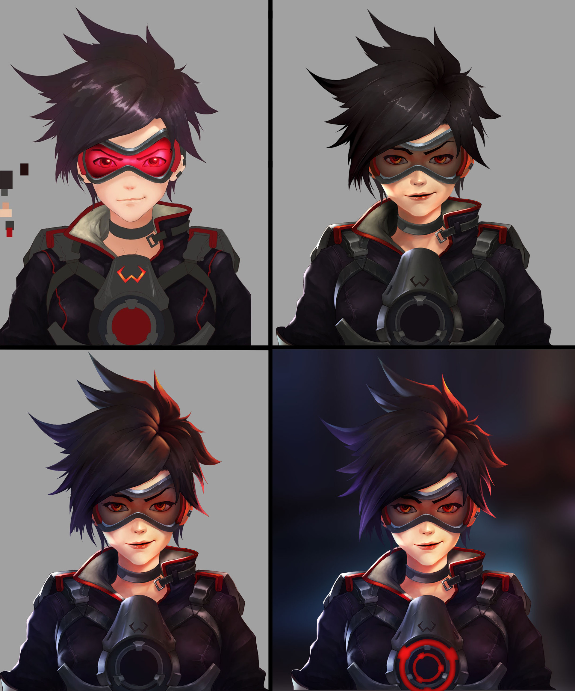Artstation Tracer Talon Nyx 白光