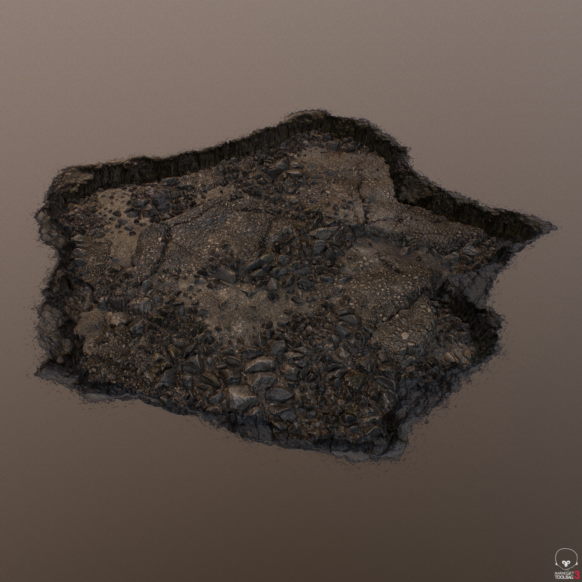 Artstation Pothole Decal Generator Sergey Isaev