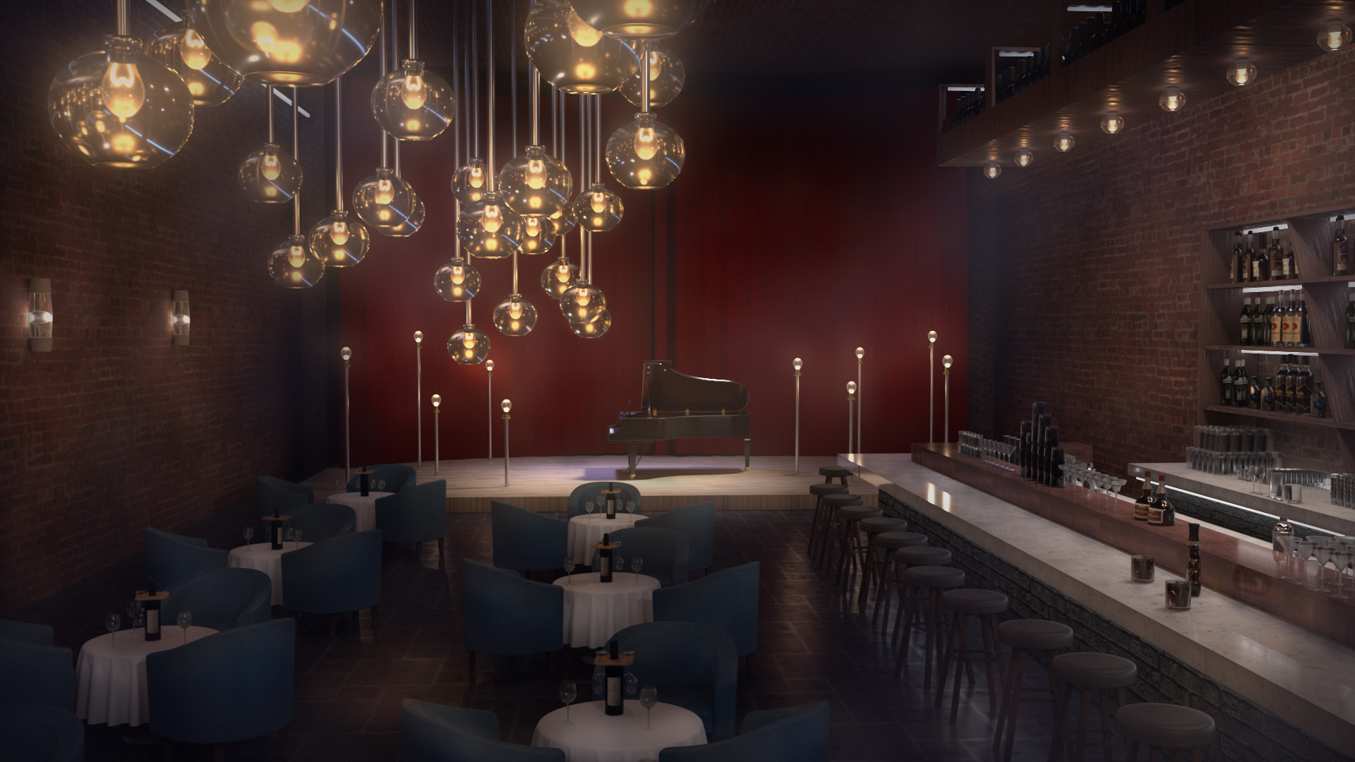 Artstation Modern Jazz Bar