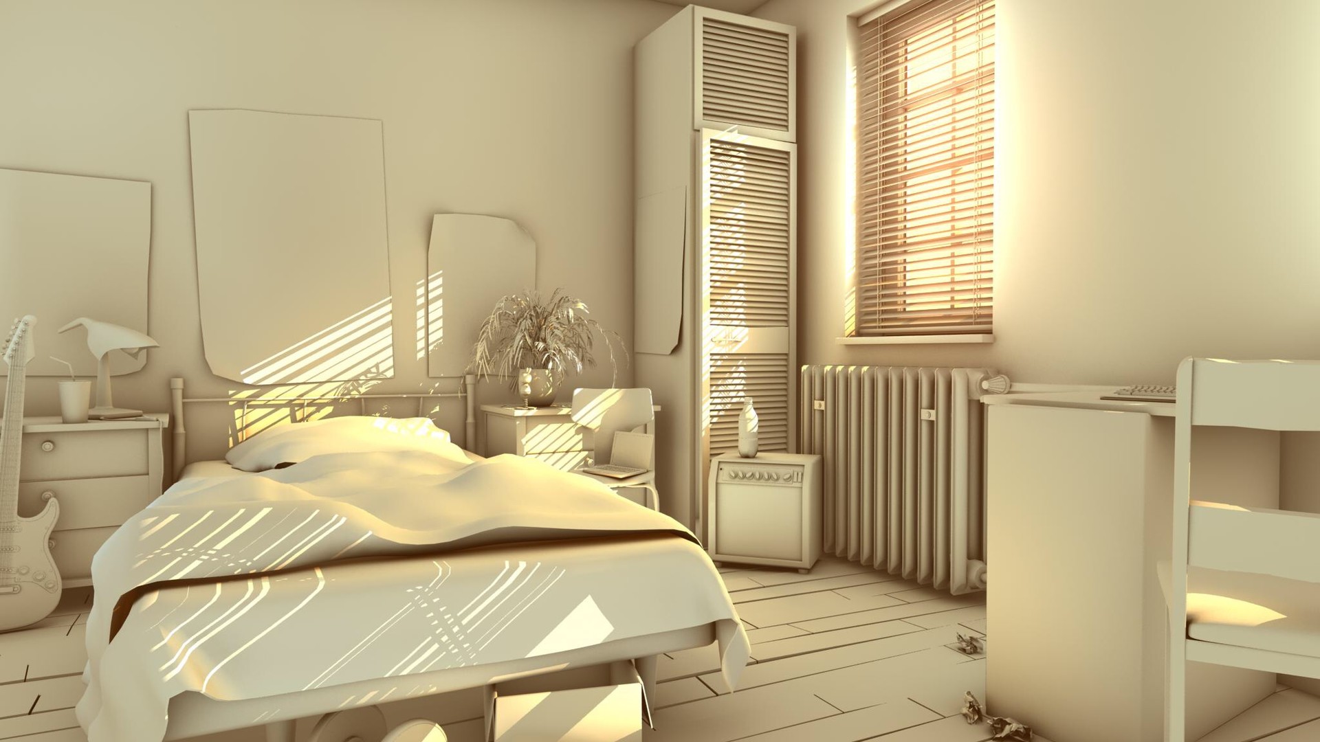 Nick Lim Bedroom Lighting Morning
