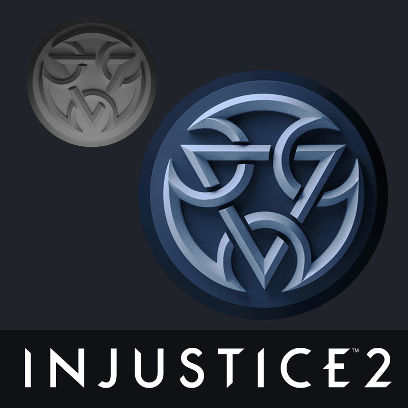 Artstation Injustice 2 Dlc Character Logos Xitlaly Rojo