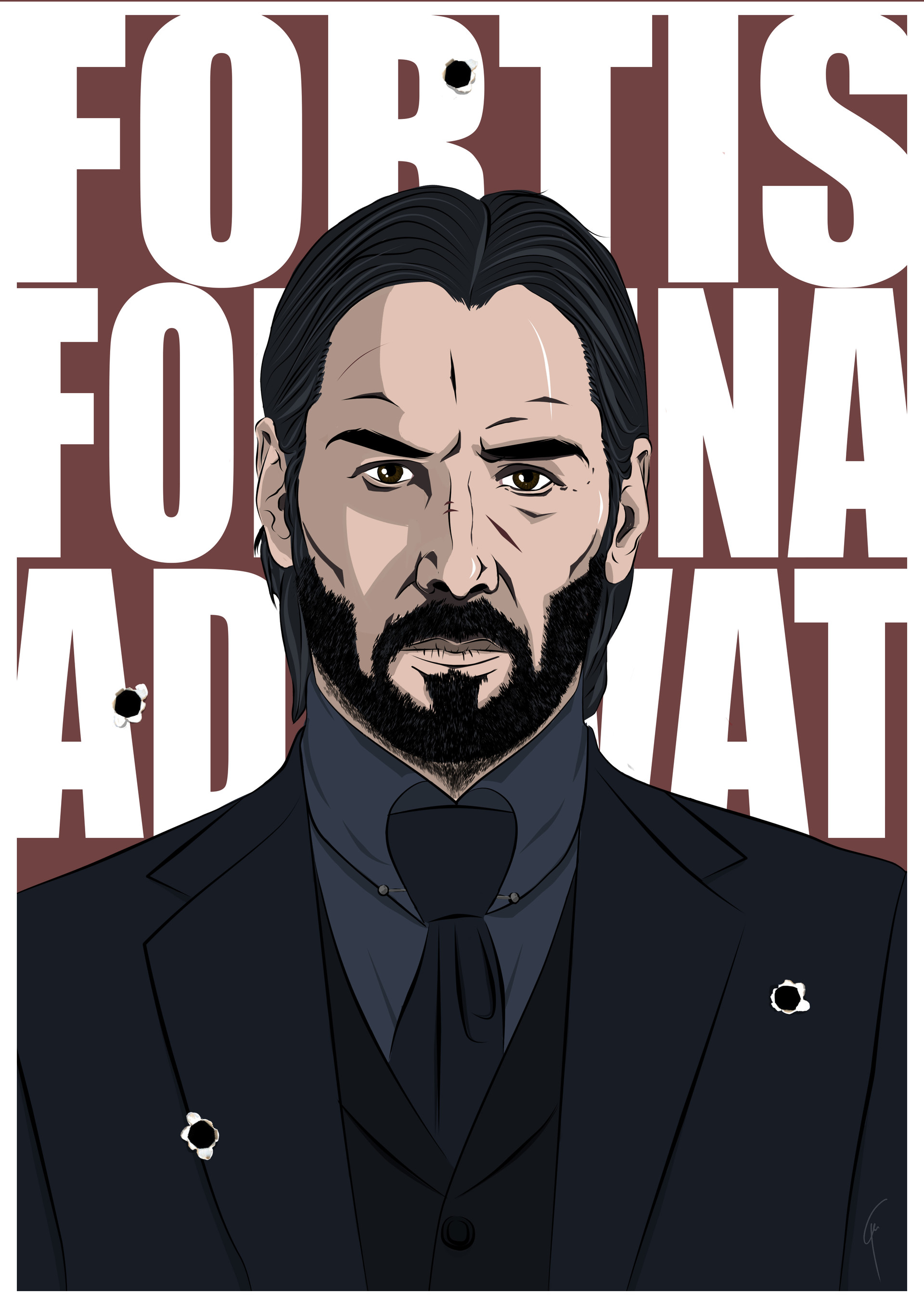 Fortes fortuna adjuvat джон уик