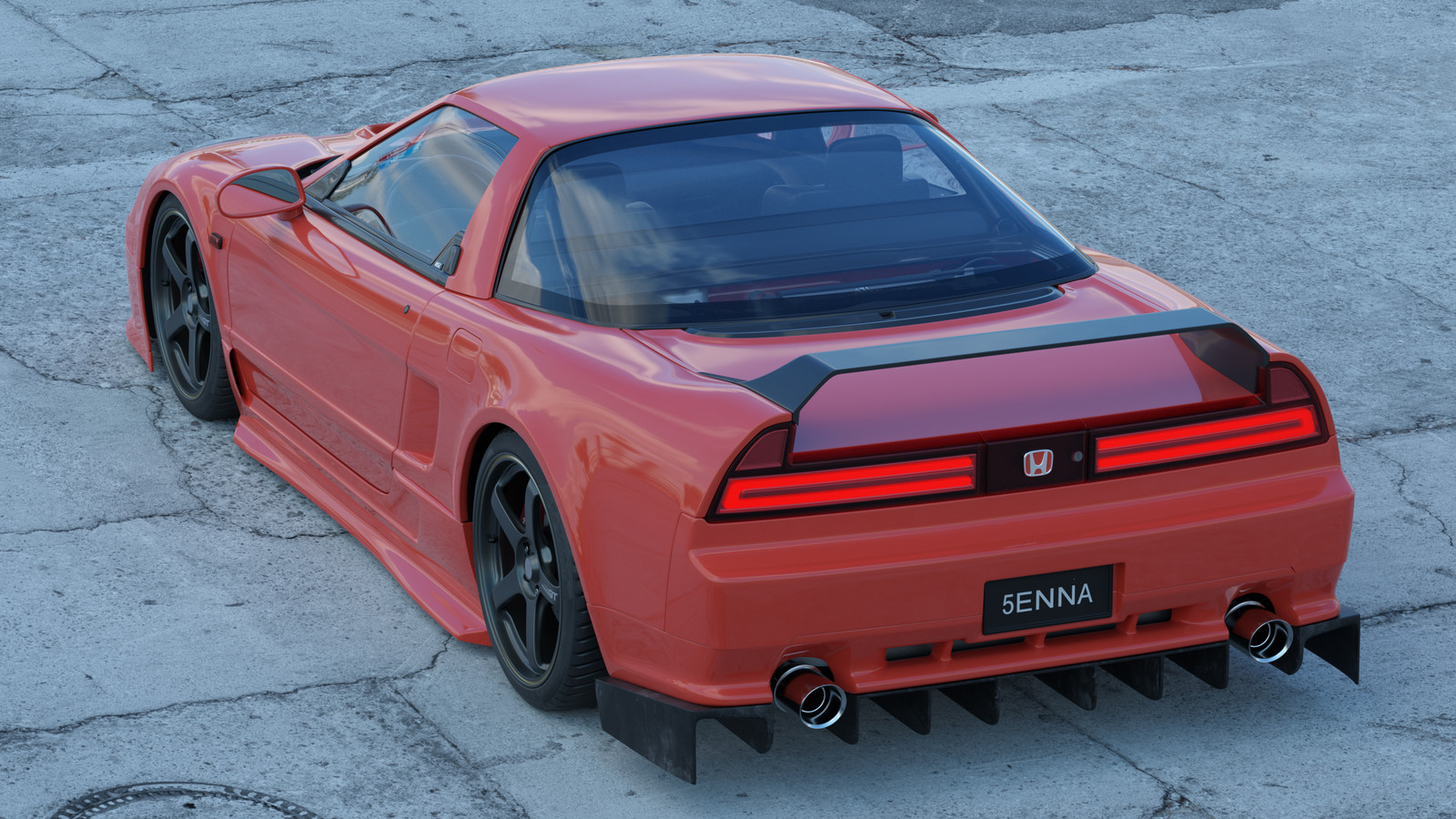 NSX 4k 1990