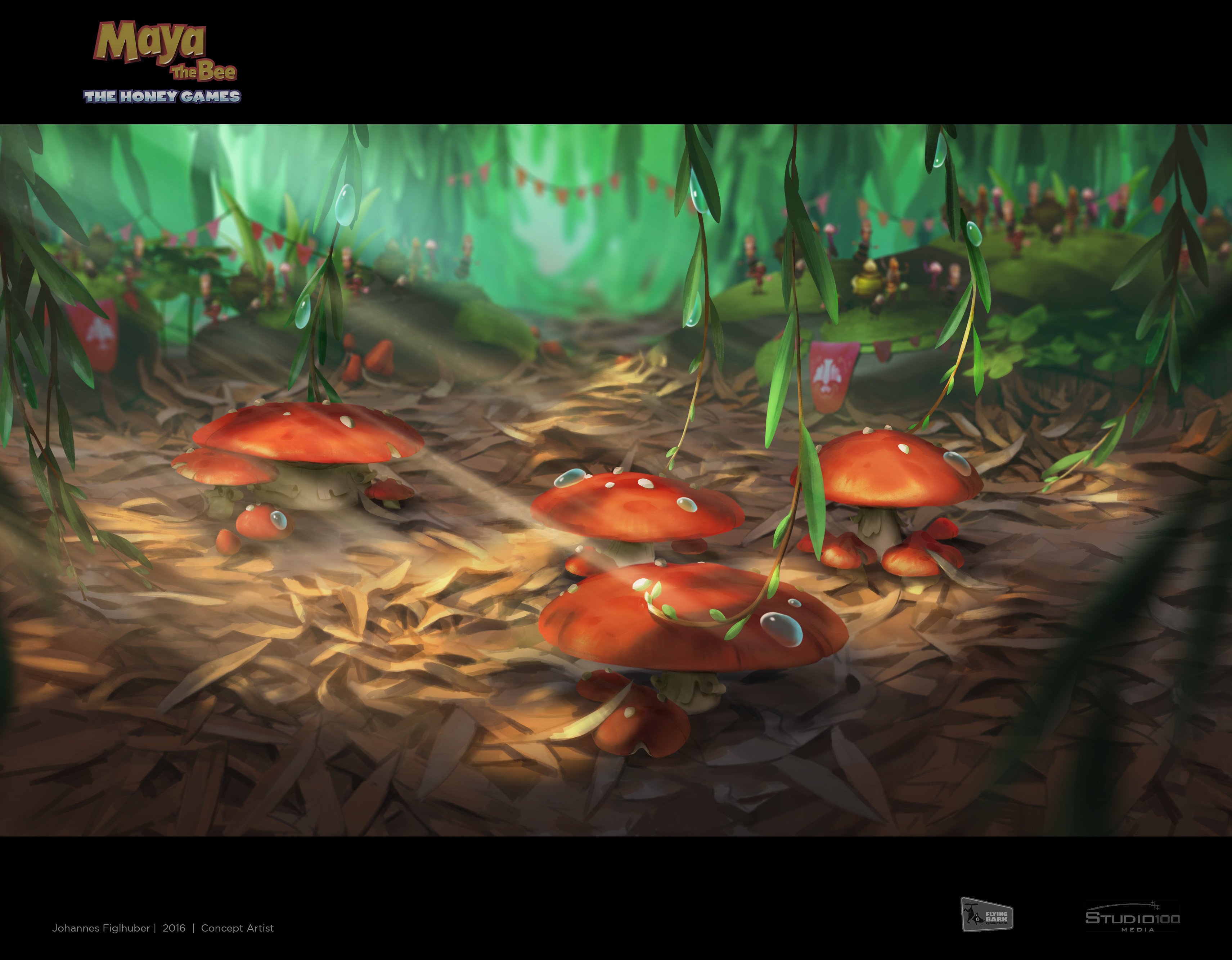 Johannes Figlhuber - Maya The Bee 2 - Styleframes