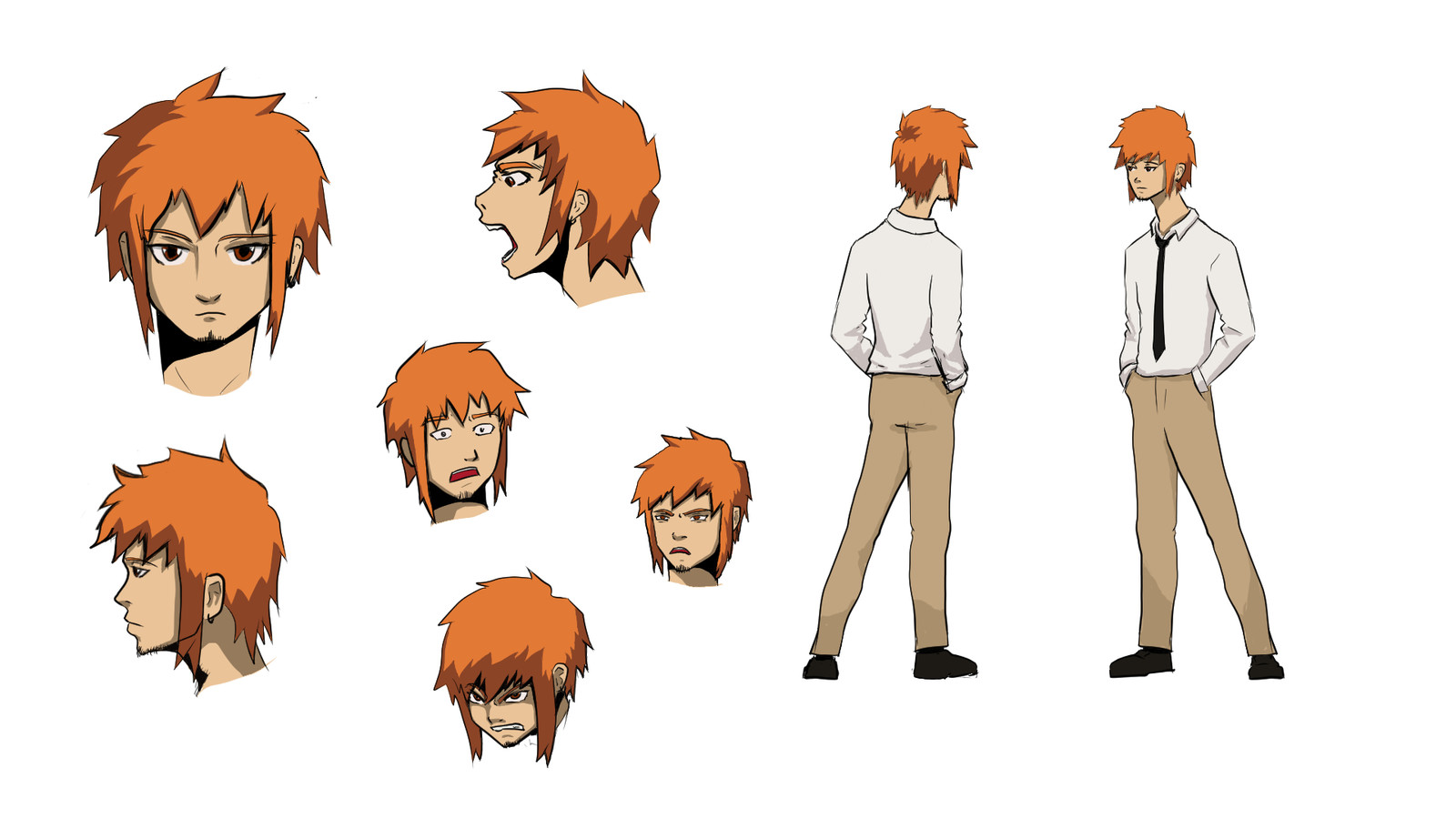 Ethan LeBlanc Kazuki Minamori Character Design Human Form