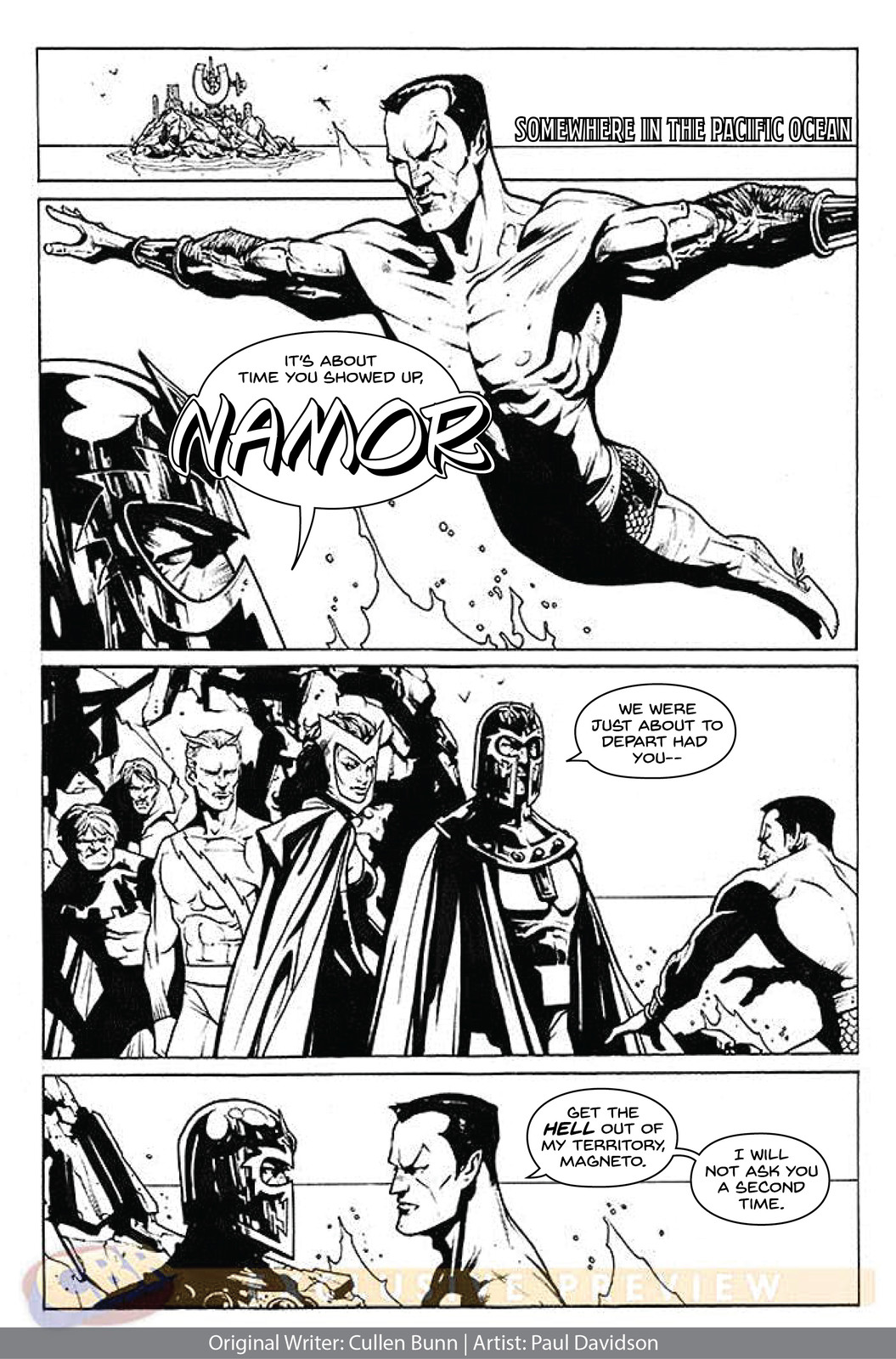Original Writer: Cullen Bunn
Original Artist: Paul Davidson