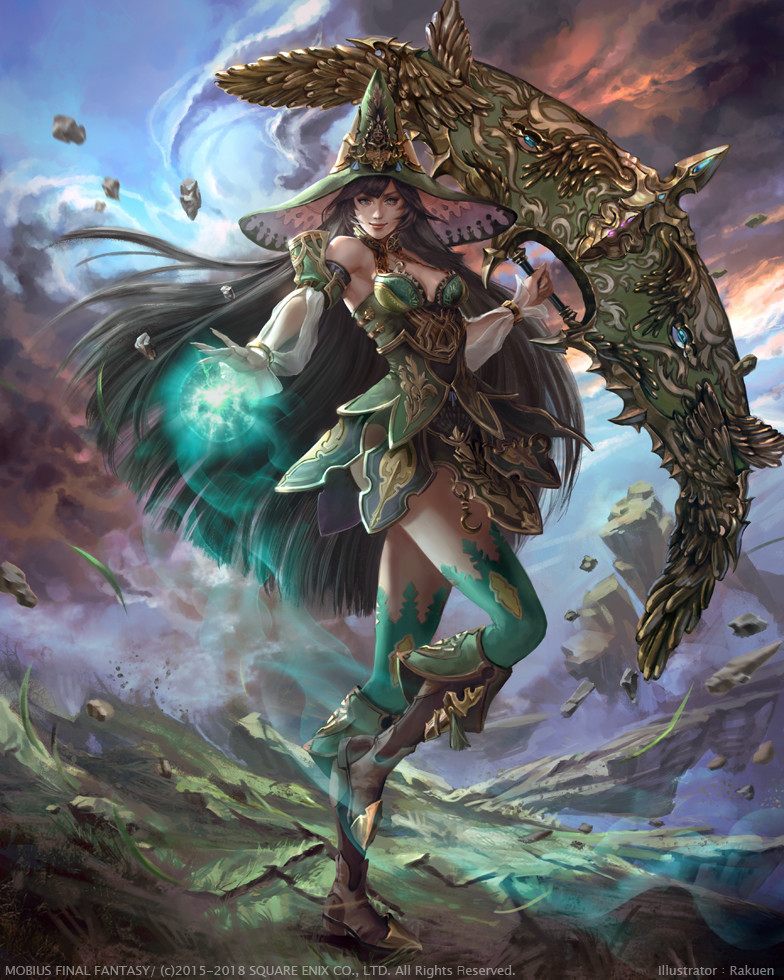 Artstation Mobius Final Fantasy Esmeralda Rakuen