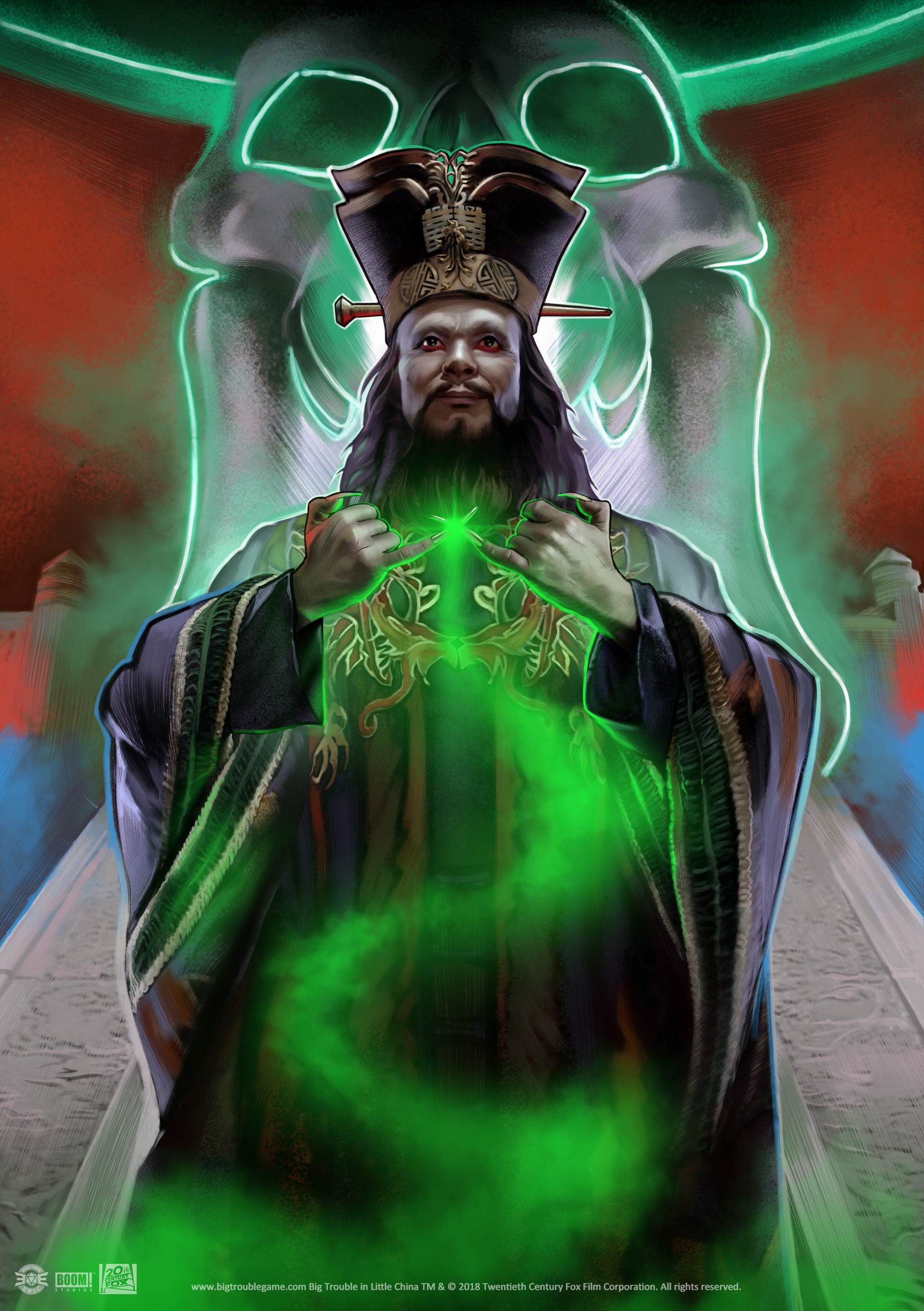 Artstation Big Trouble In Little China The Game Villains