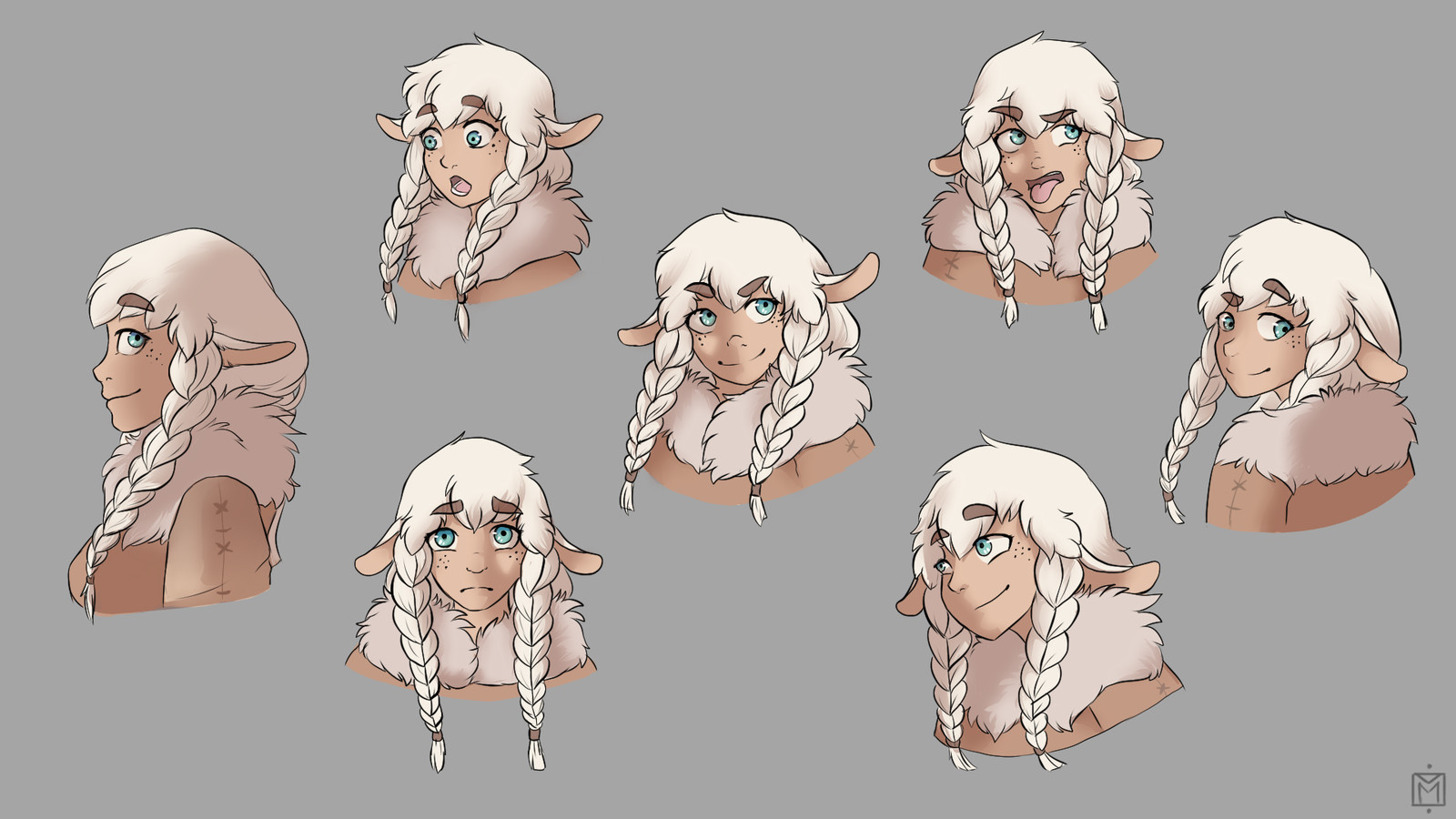 expressions sheet. 
