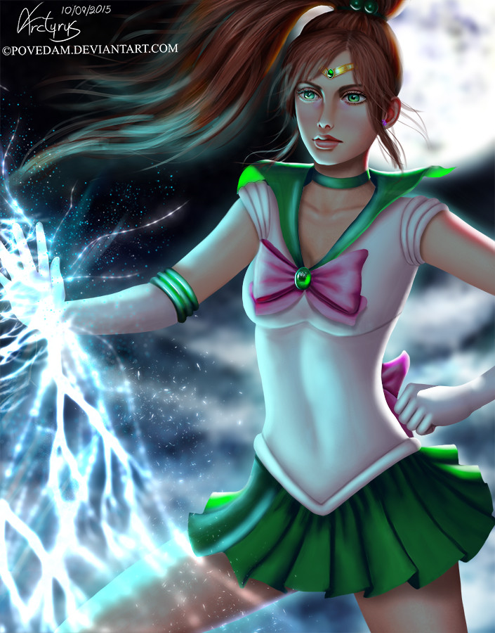Artstation Sailor Jupiter Povedam Art