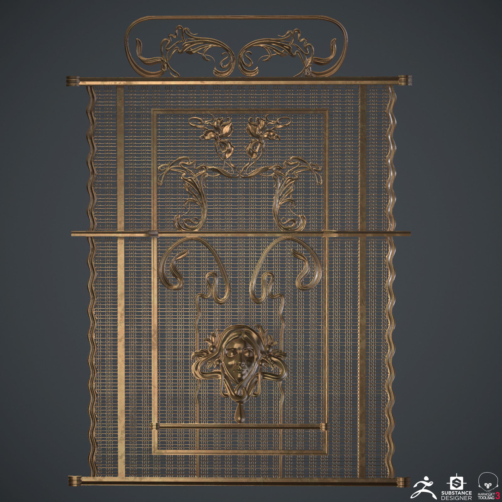 Grate material