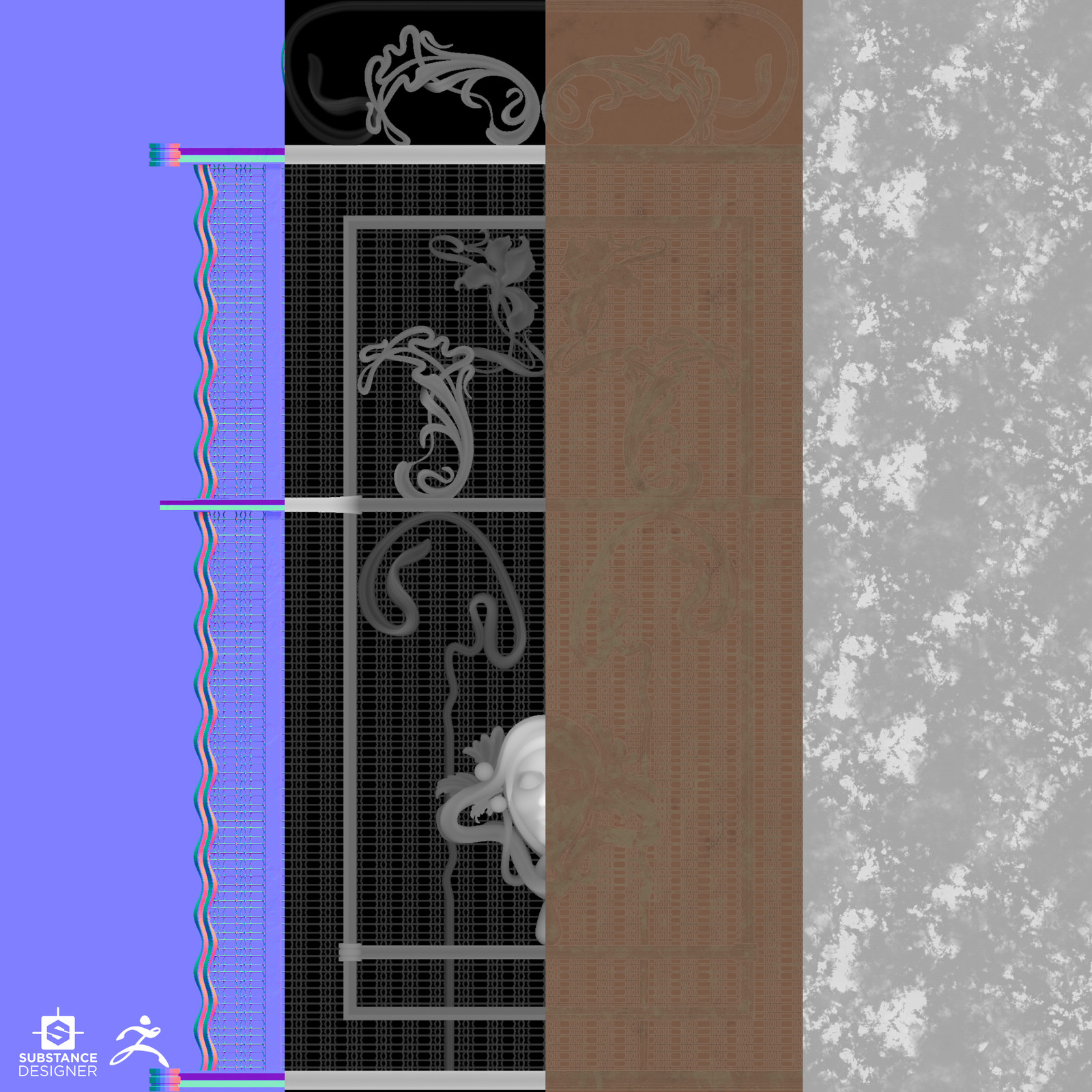 Grate material
