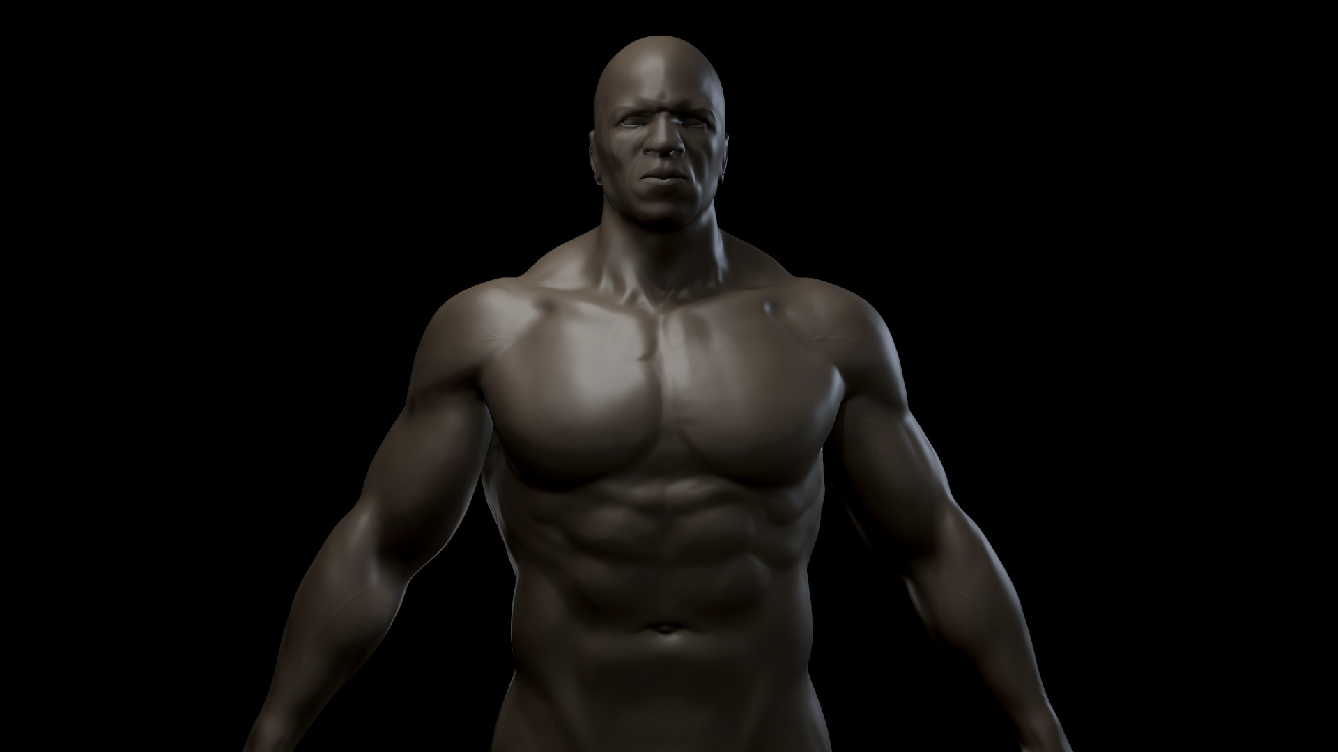 Artstation Terry Crews Jiaxin Qi