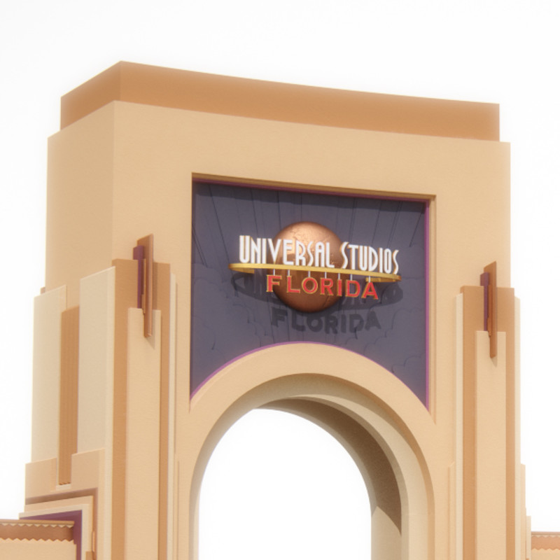Universal Studios Florida - Entrance Archway