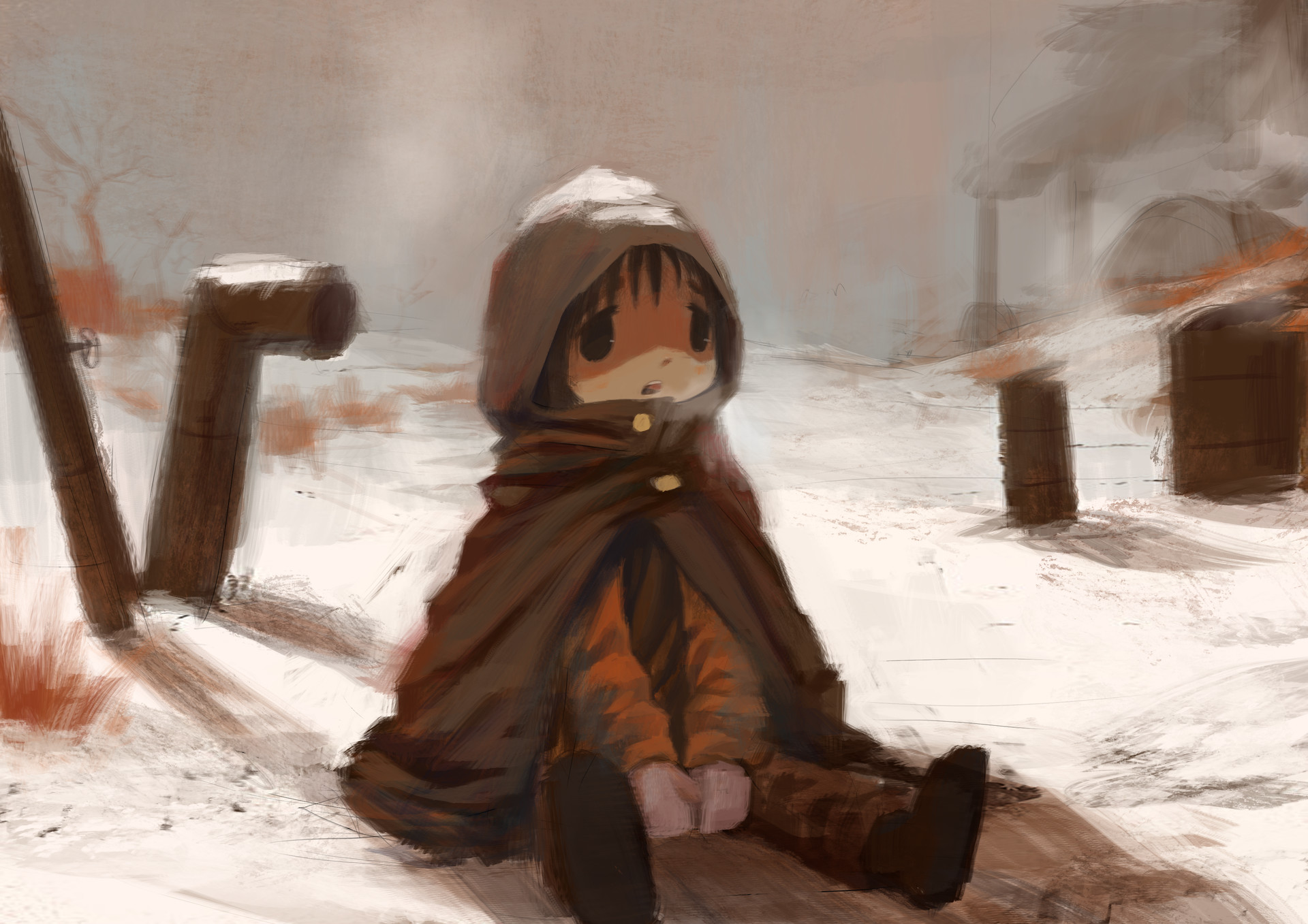 Get Wallpaper Artstation Chito Fanart Shoujo Shummatsu Ryokou Joao Loss For iPhone Free
