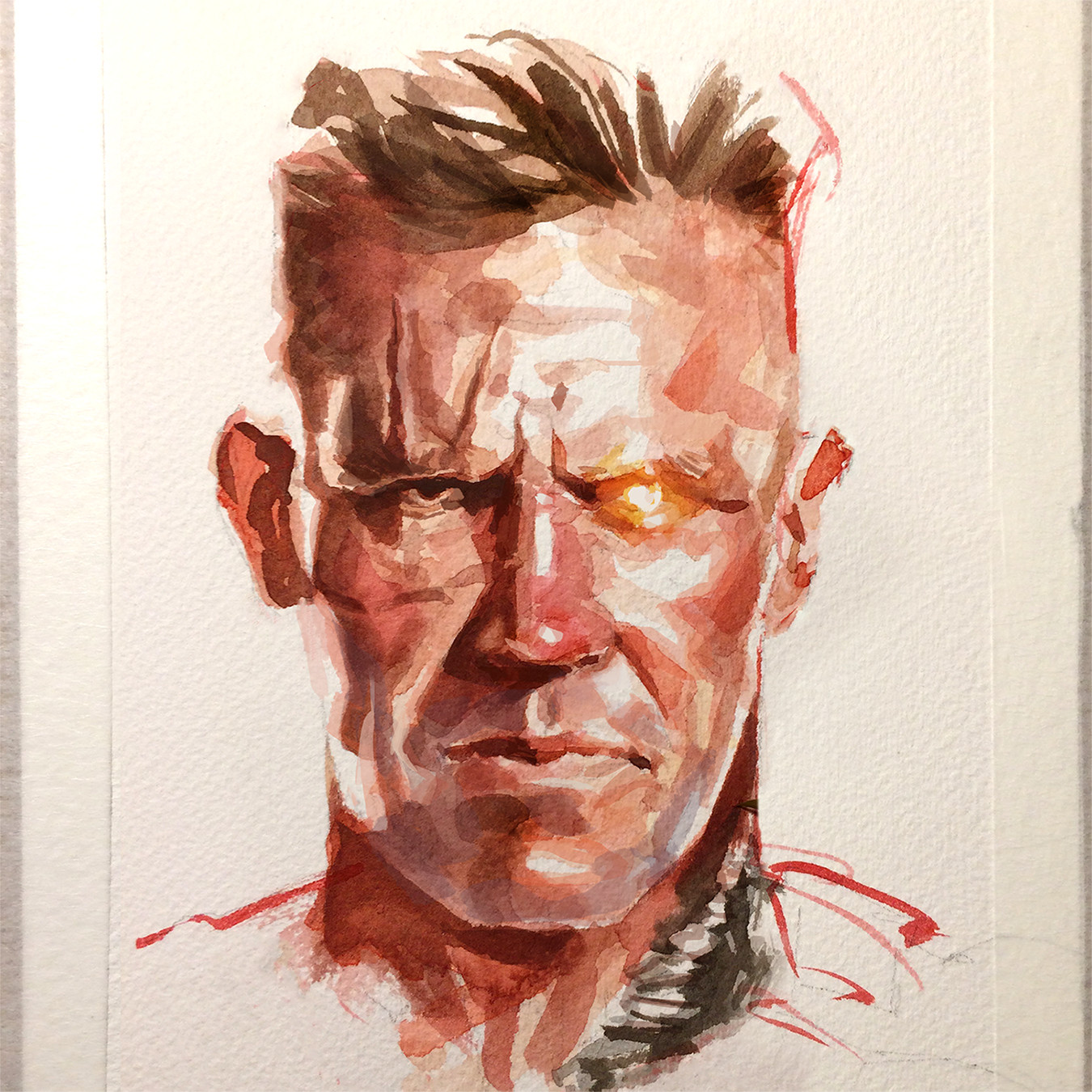 Cable - Watercolor