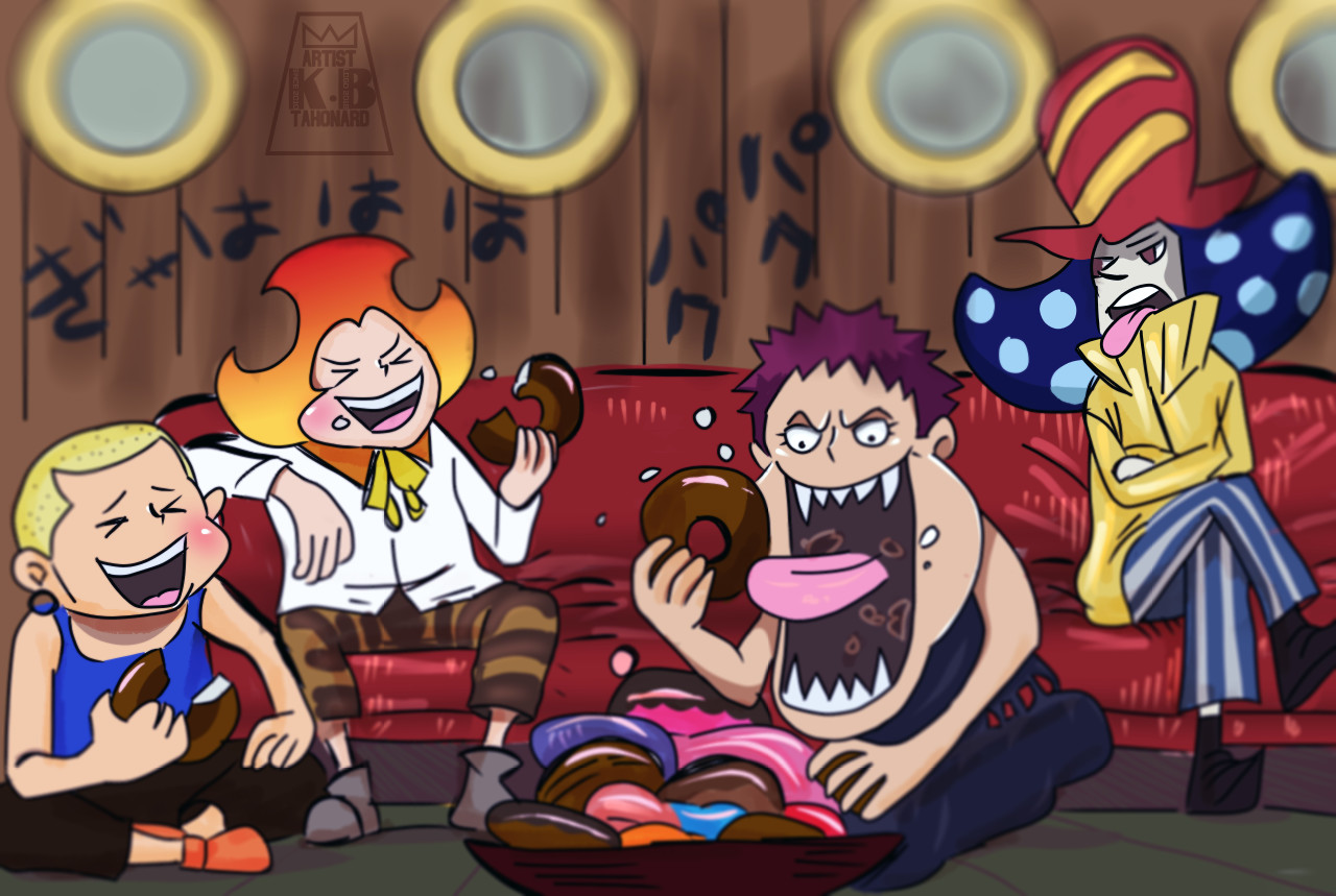 Artstation One Piece 902 Charlotte Family Young