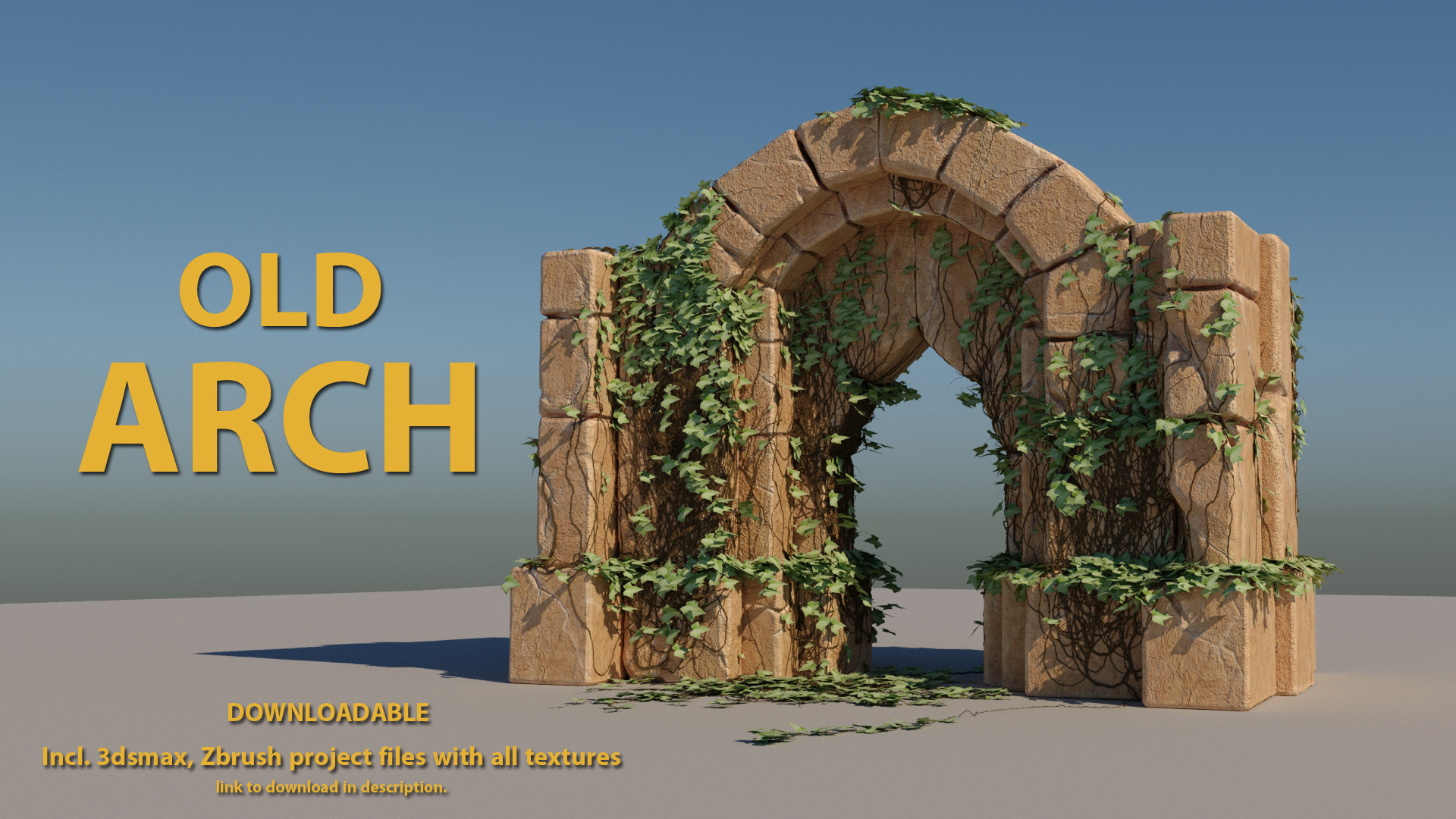 Artstation The Old Arch Downloadable Eugene Melnikov