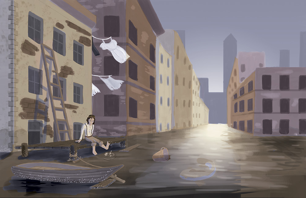 New York flooded