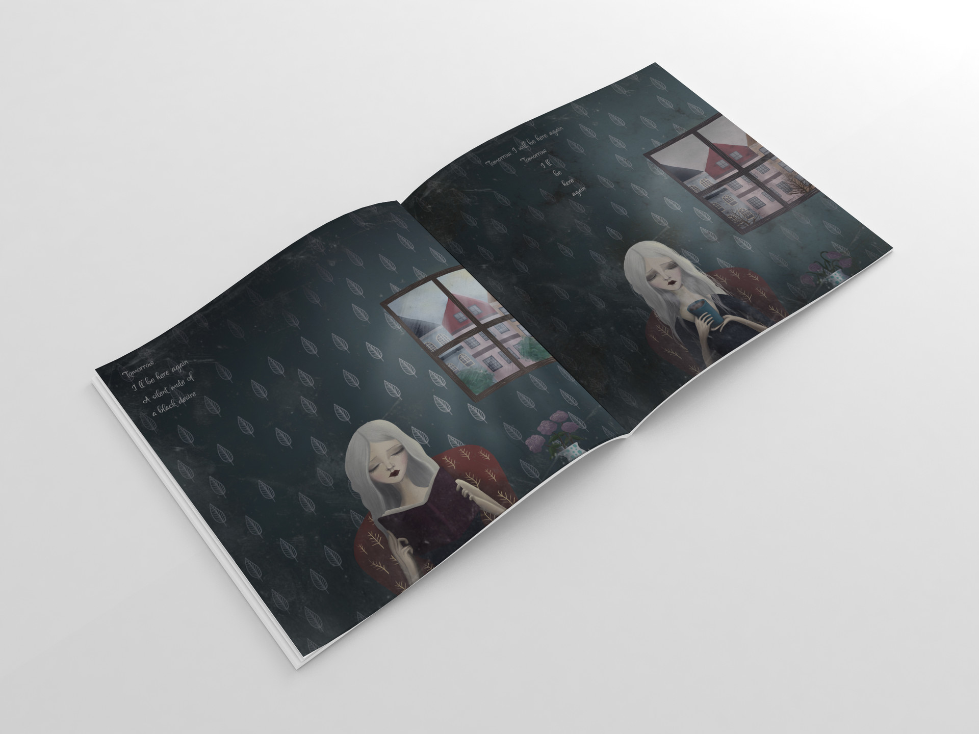 Artstation Back Door Clan Of Xymox Illustration Book Marion