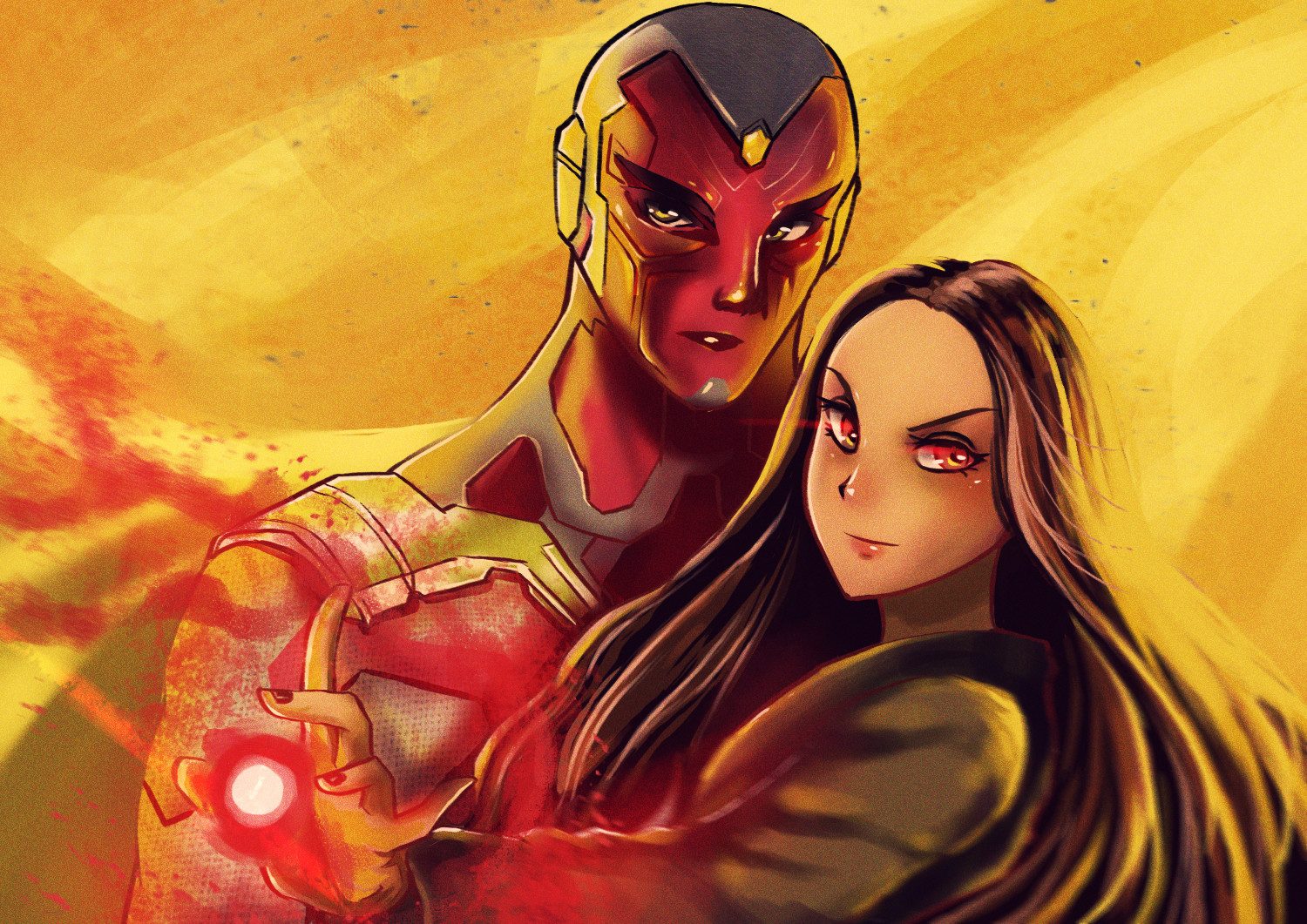ArtStation Scarlet Witch X Vision