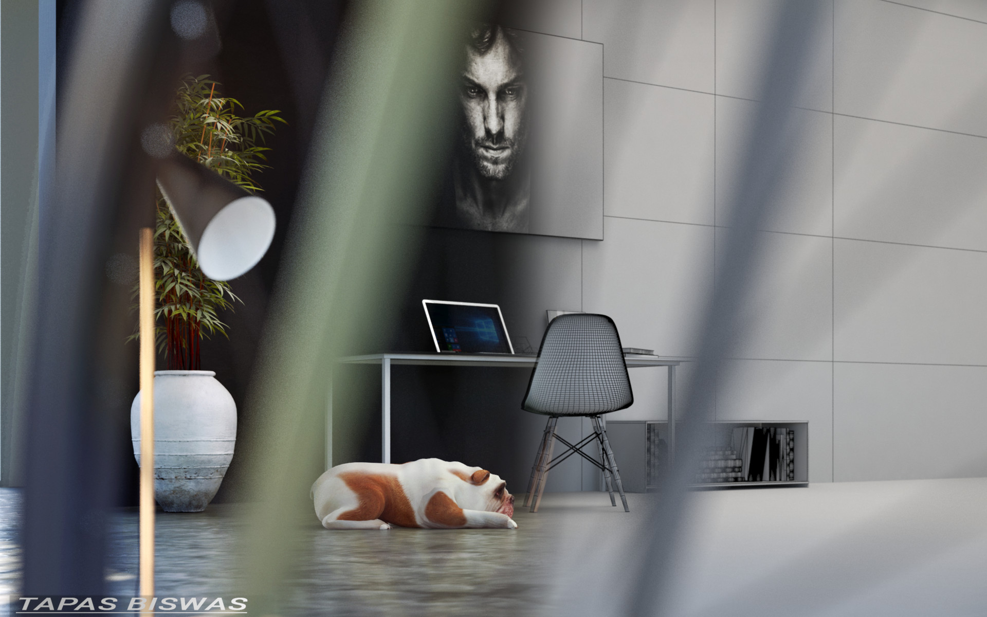 Artstation The Hall Room Another View Tapas Biswas