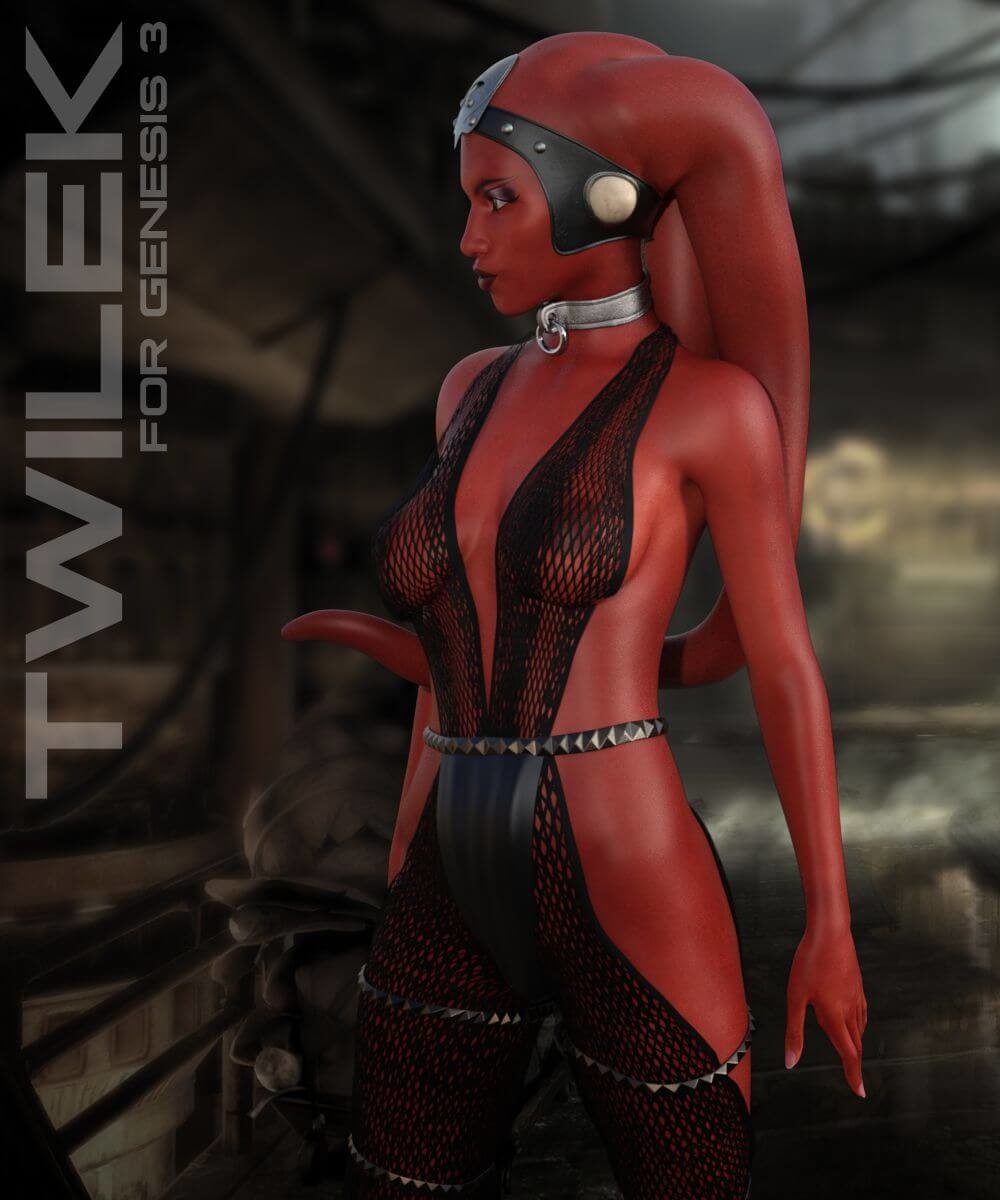 Twilek for Genesis 3 Female.