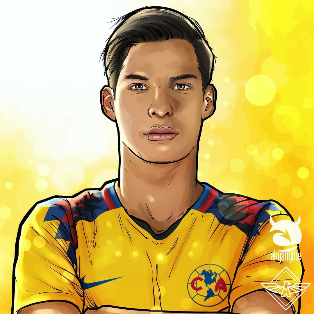 ArtStation - Diego Lainez Club America by akyanyme, Jorge ...