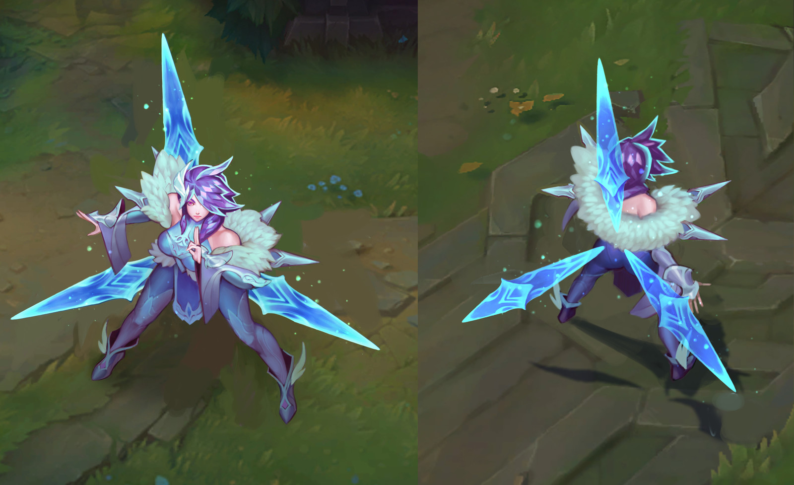 Frostblade Irelia in game concept