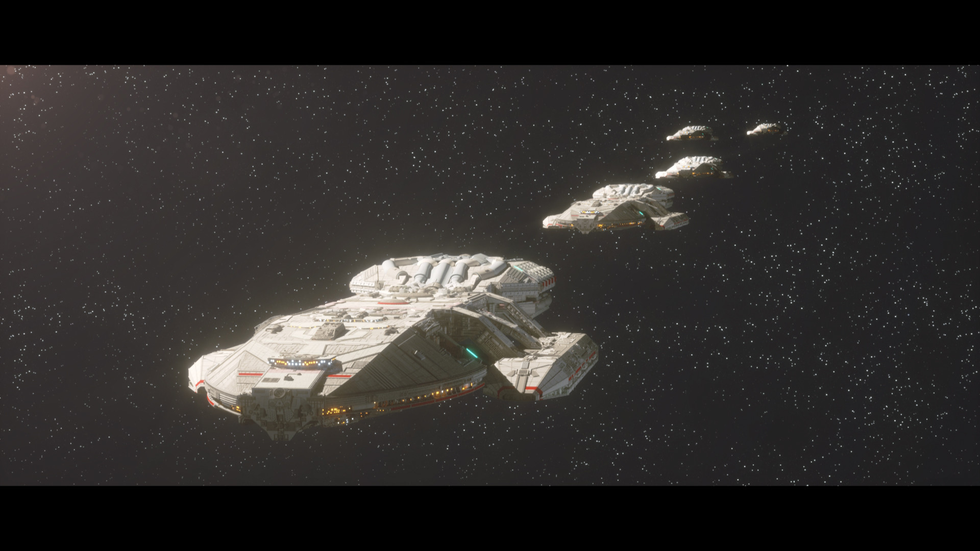 ArtStation - Battlestar Galactica 1978 Work in progress