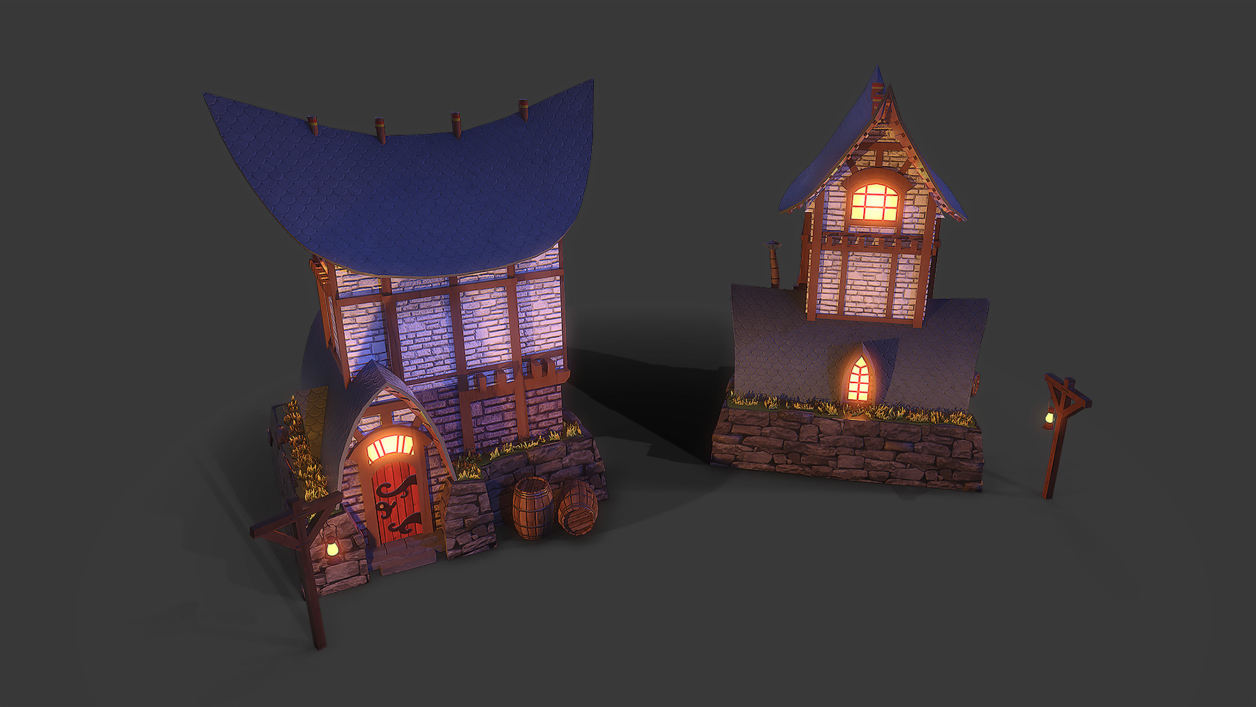 Artstation Environment Prop Test Ik 3d