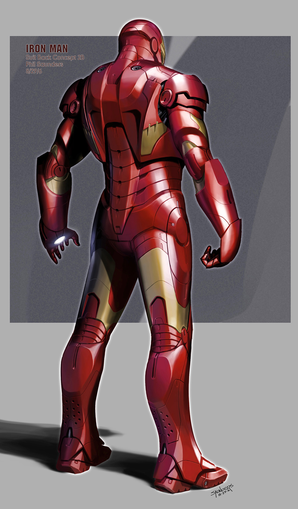 Artstation - Iron Man (2006) - Iron Man Mk 3 Suit Design