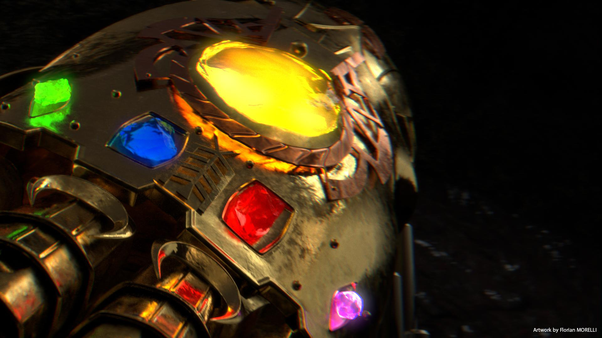 Artstation The Marvel Infinity Gauntlet Florian Morelli
