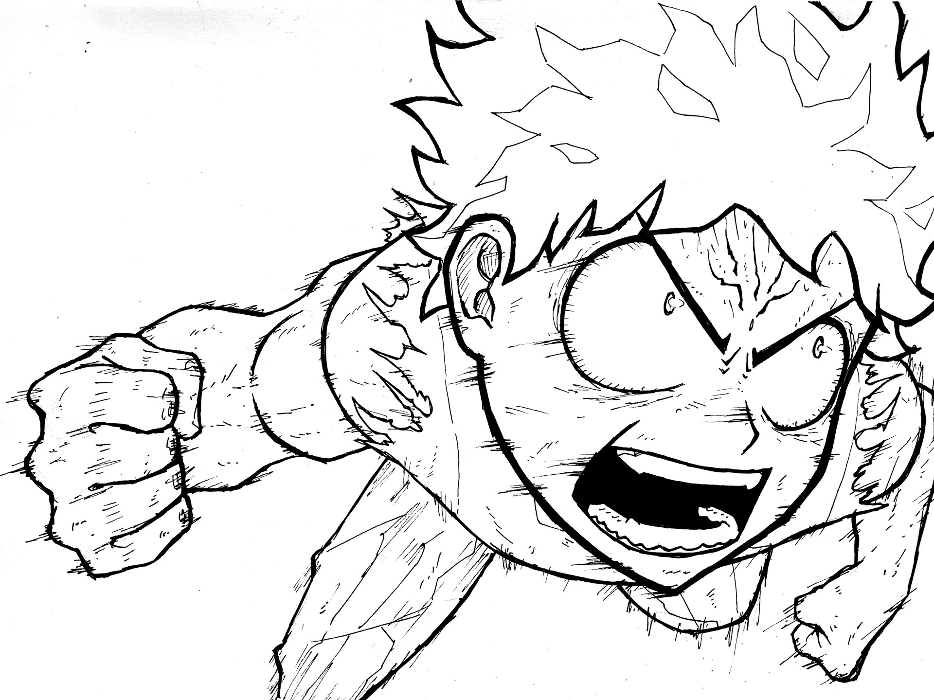 Kevin Beaudouin Midoriya Izuku One For All