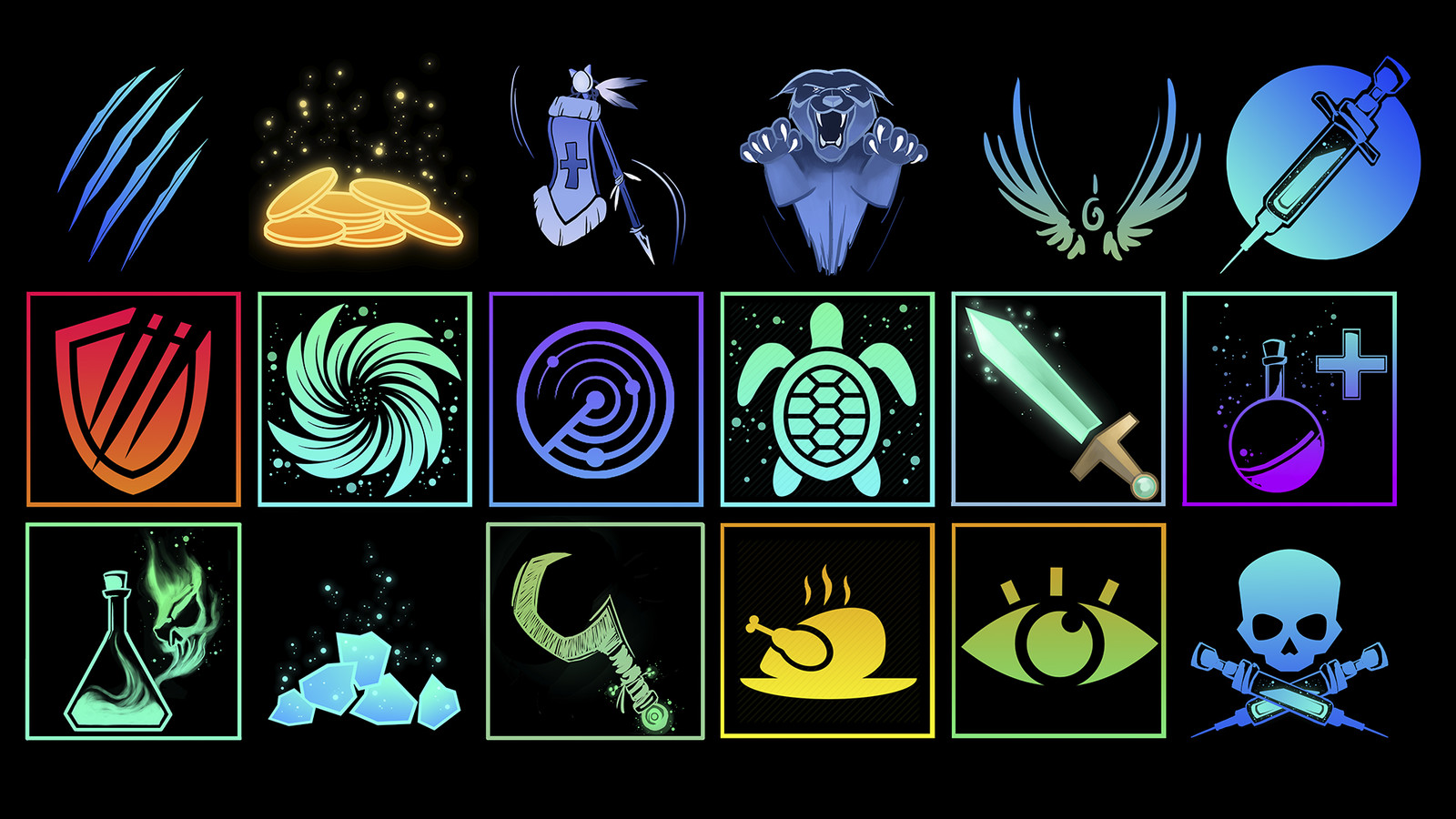 Ability icons