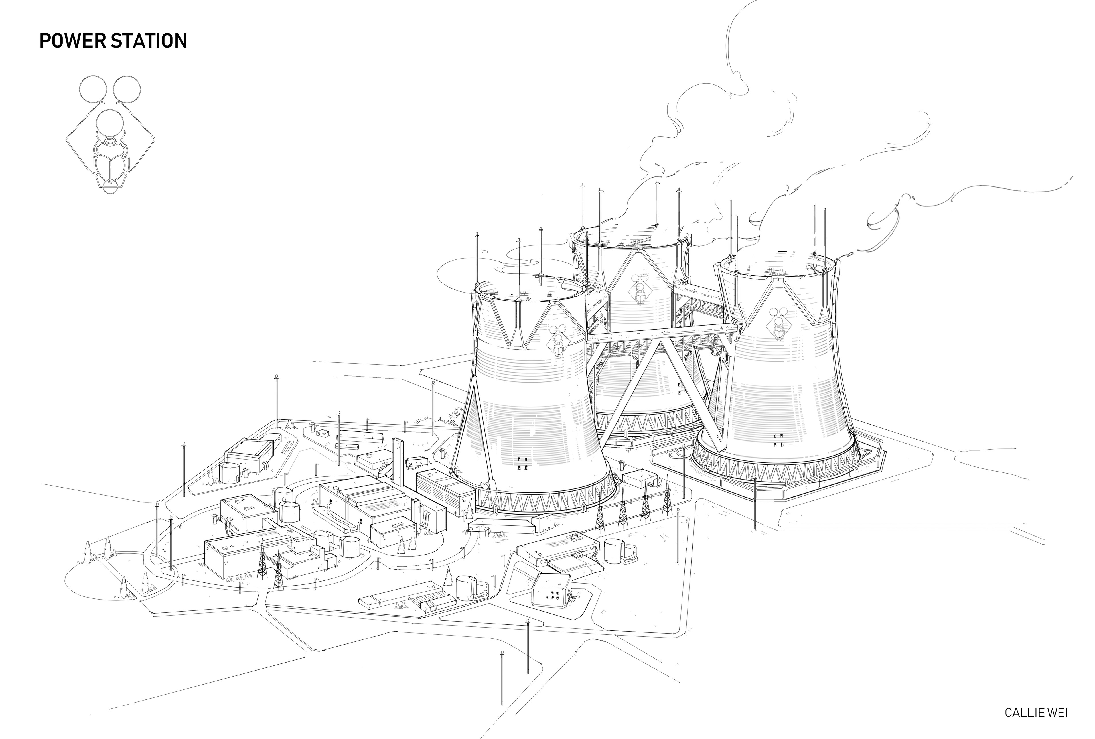 Power station