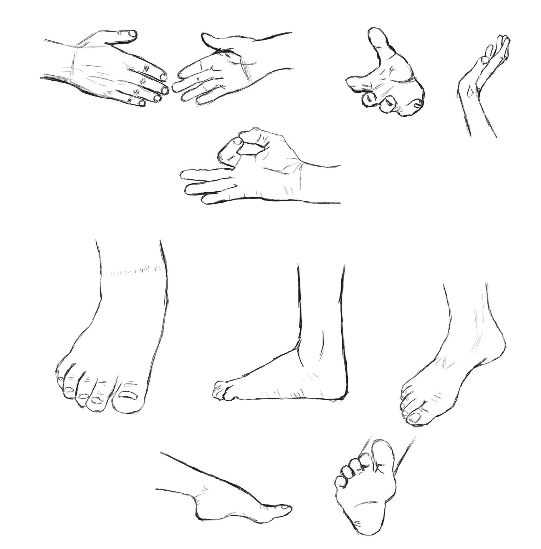 ArtStation - Hands and feet