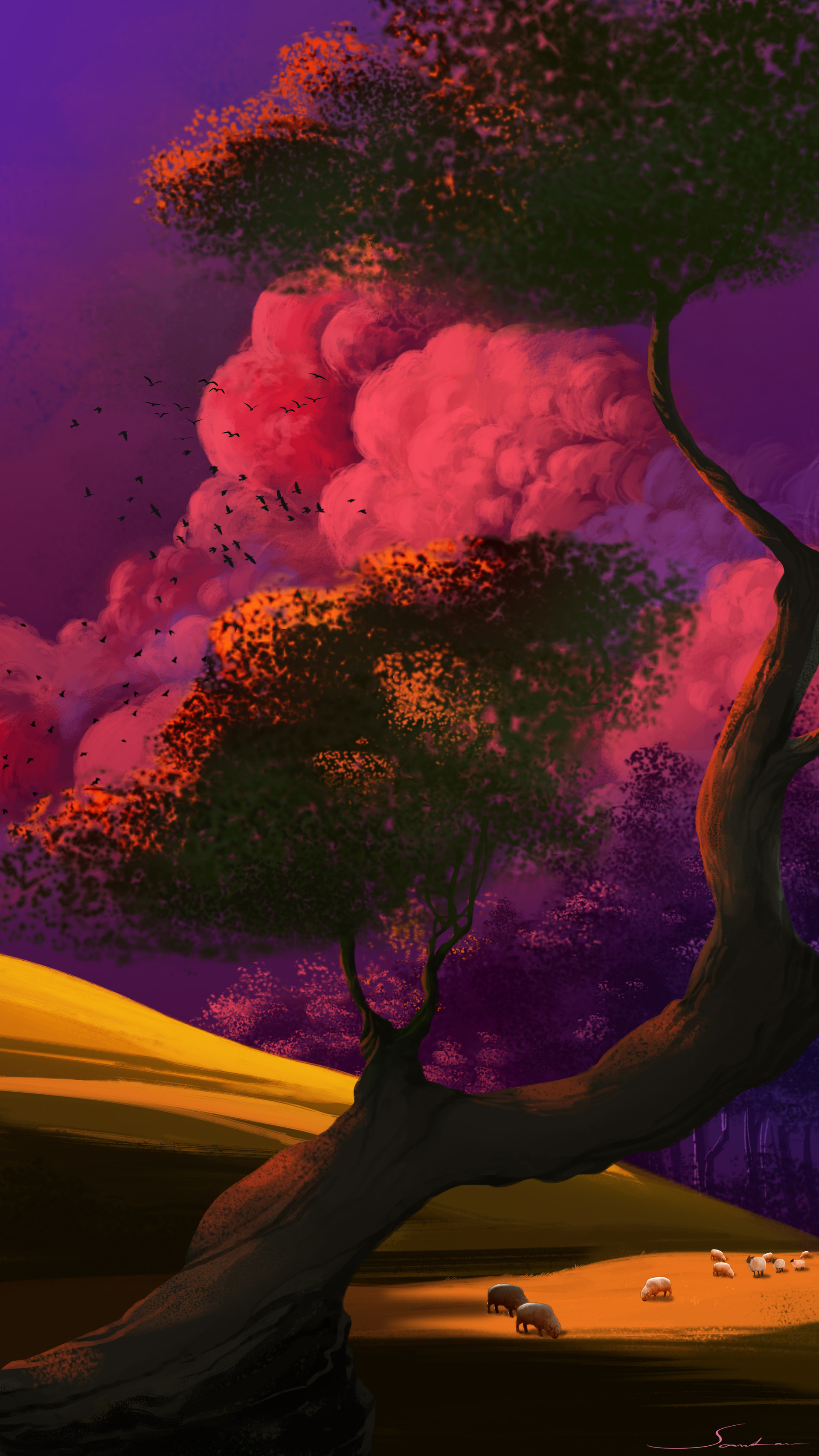 Artstation Beauty Of Fantasy Nature Santanu Bhakta
