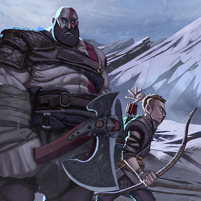 Juanda rico god of war kratos and attreus