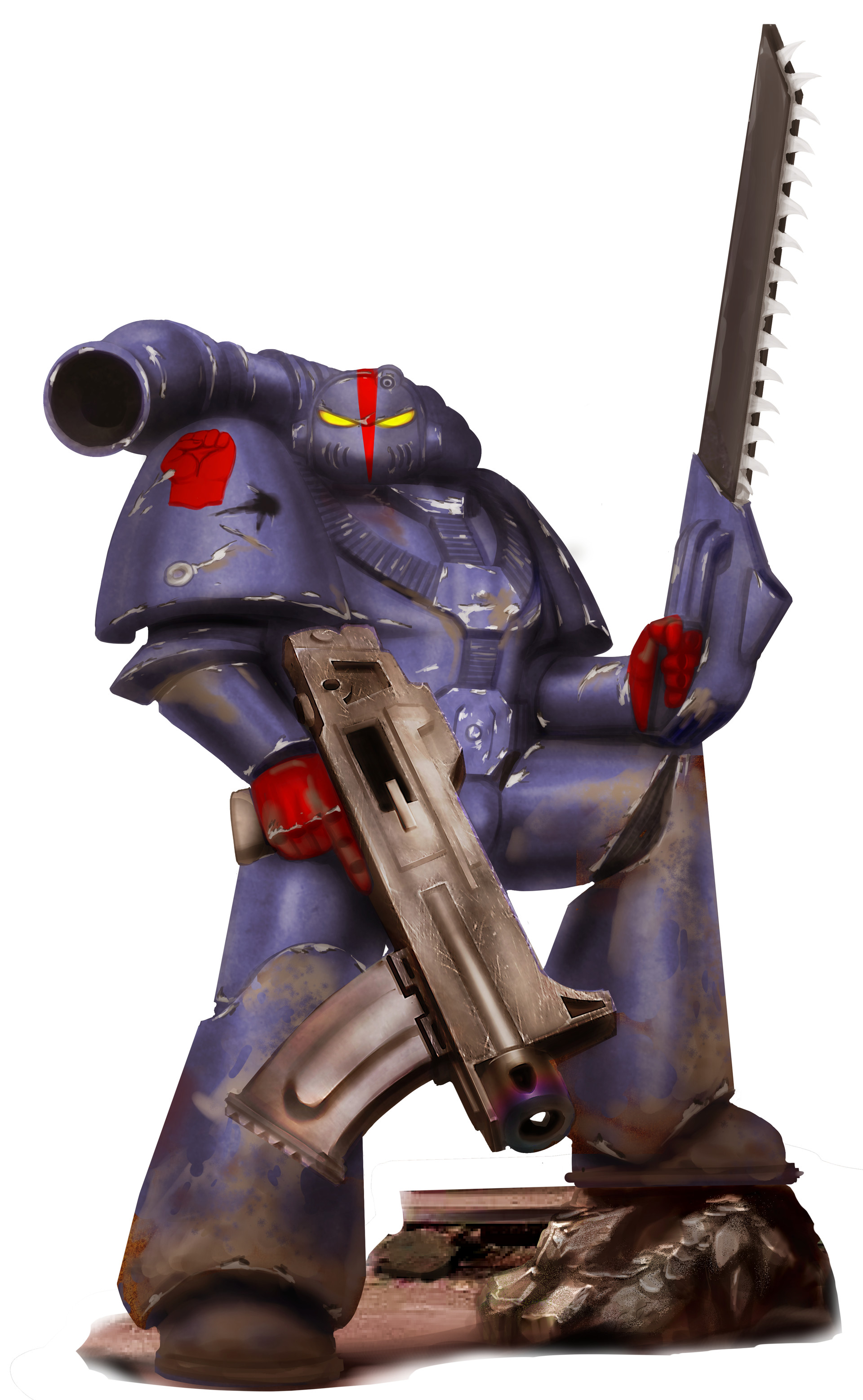 Earl Abalayan Warhammer 40,000 Rogue Trader Era Space Marine