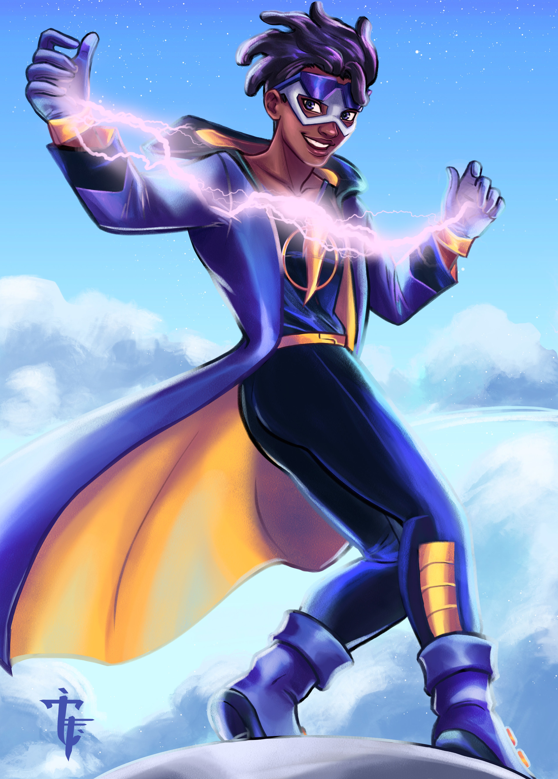 A little tribute I've made for Static Shock, a show that I really love...