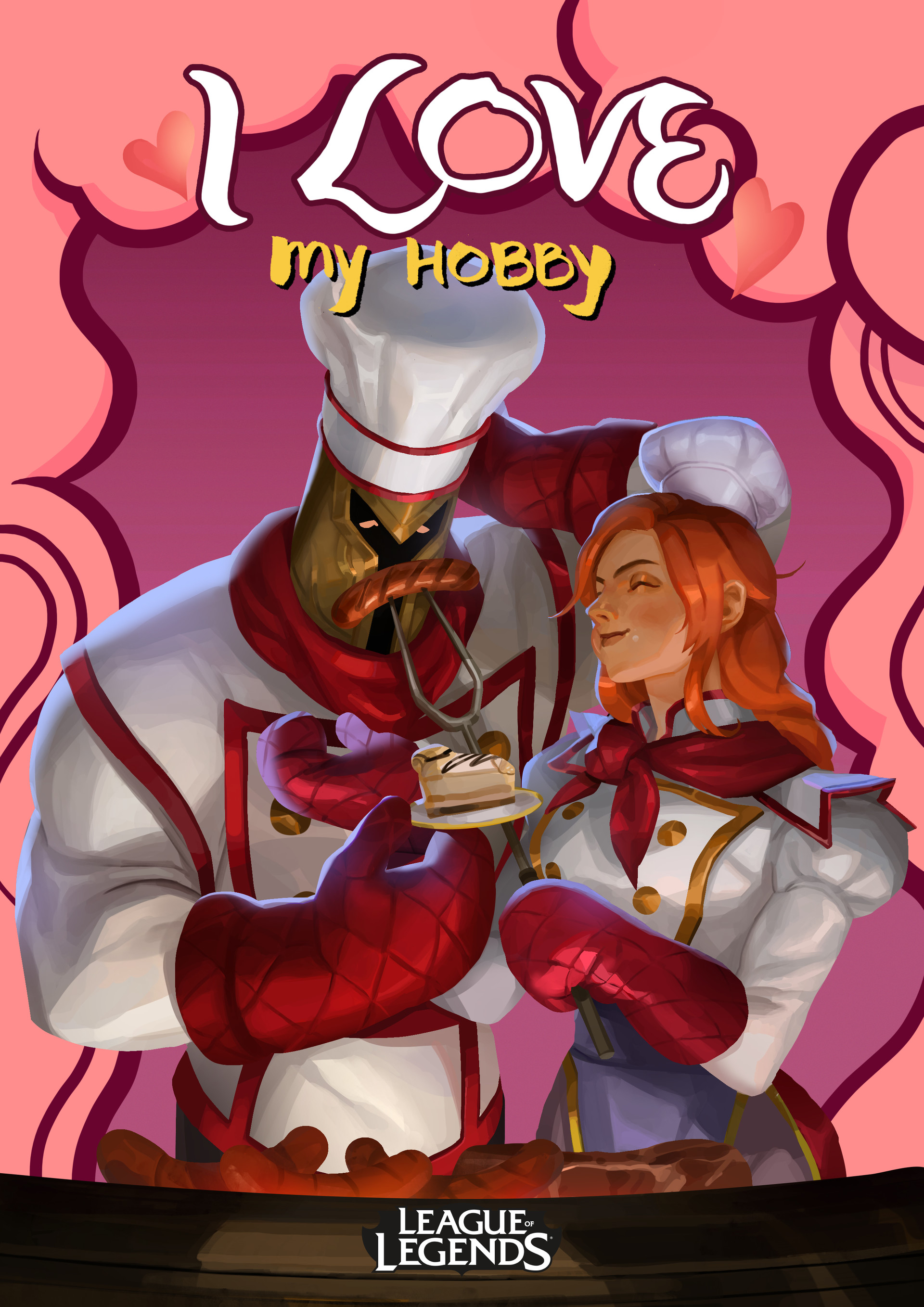 Artstation Valentines Day Cards 2017 Suqling Kat C K Y Don't be rekkles with my heart. artstation valentines day cards 2017