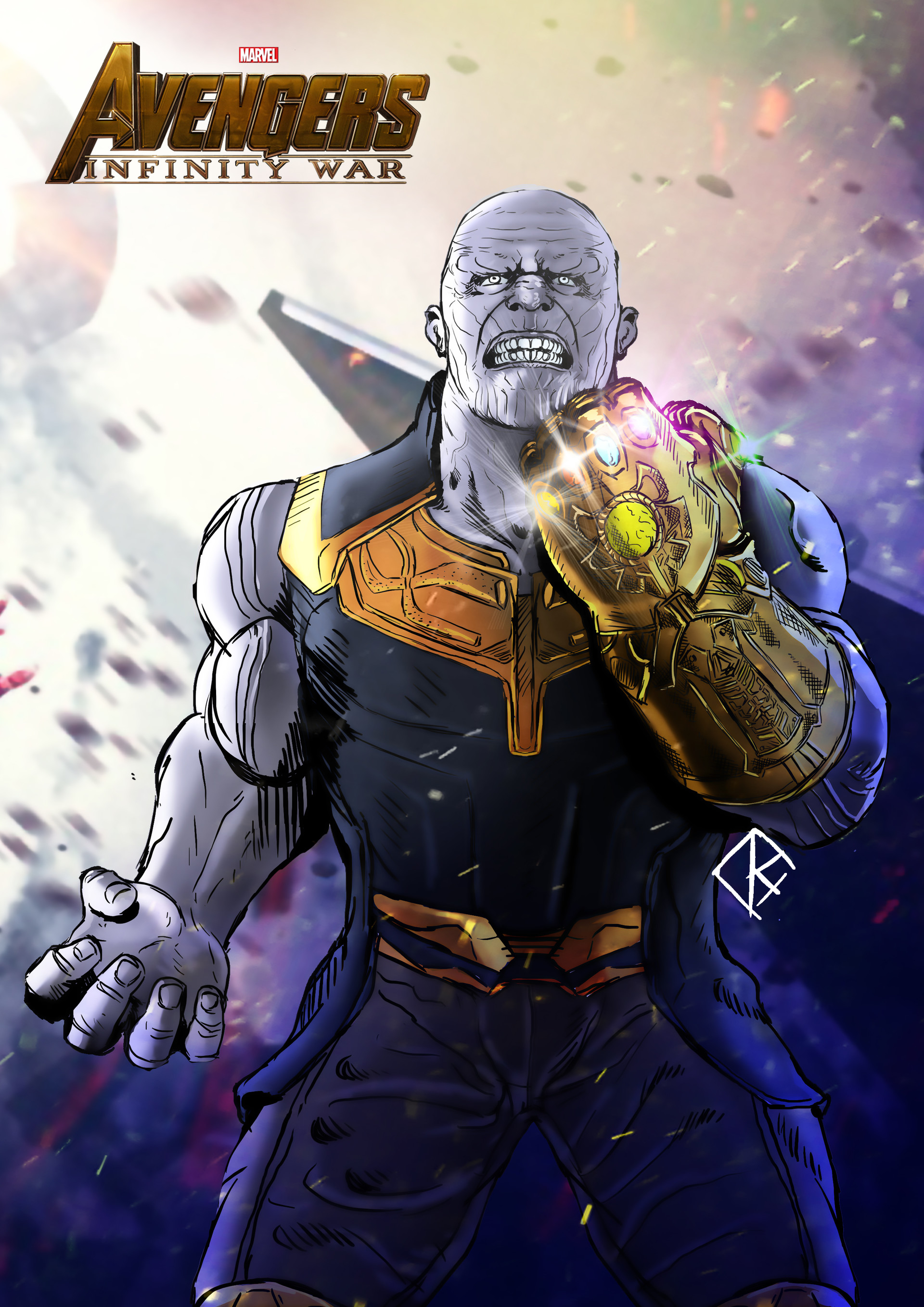 rafael danesin thanos infinity war